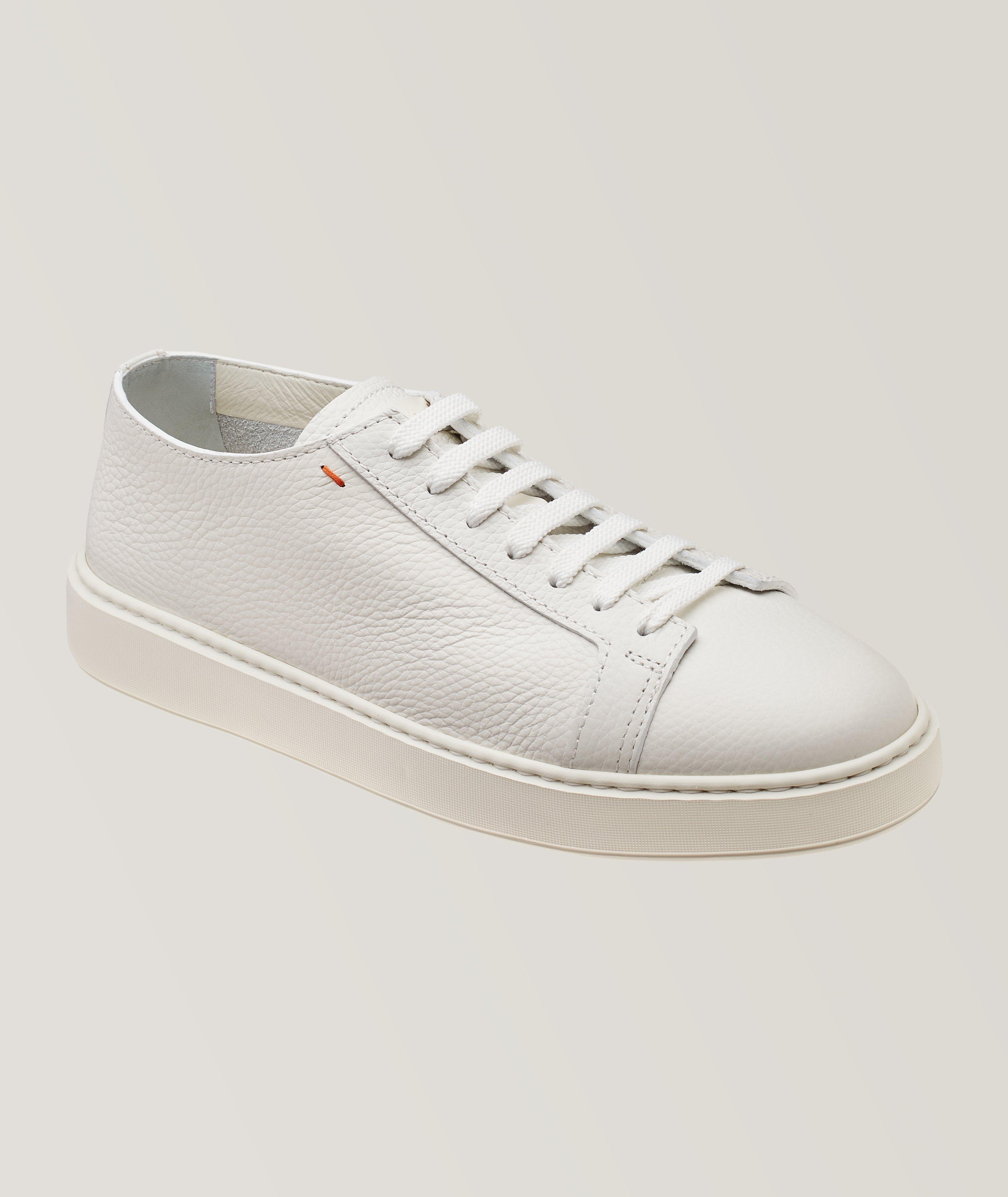 Pebbled Deerskin Sneakers  image 0