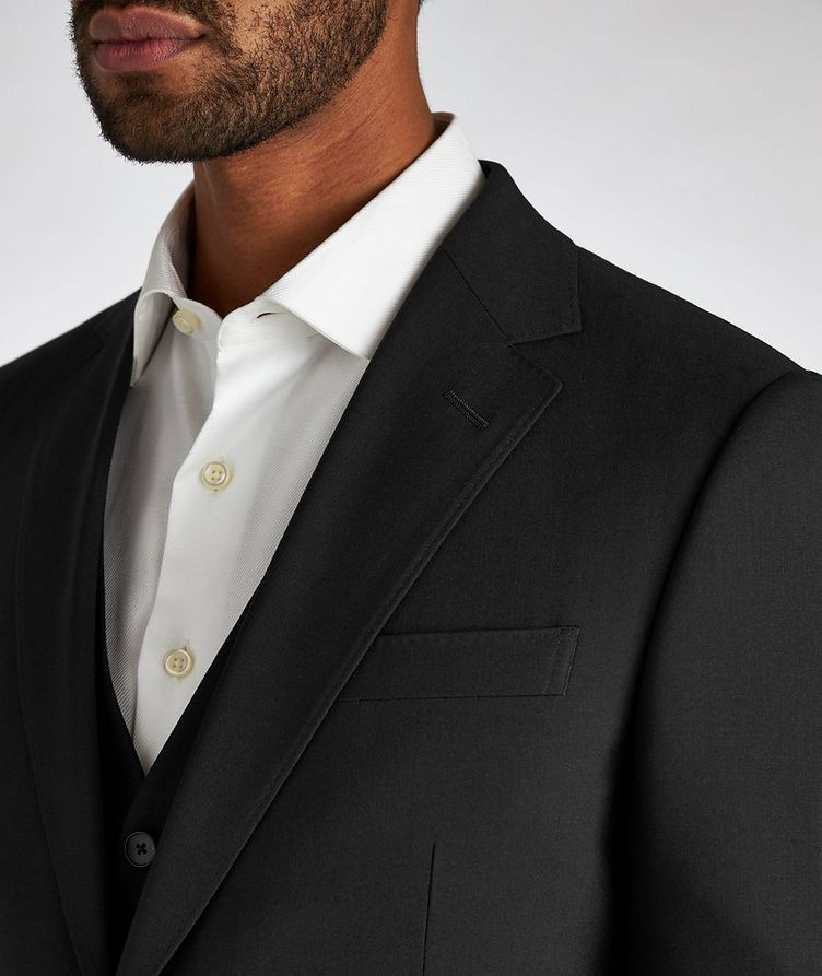 Slim Fit Wool-Blend Three-Piece Suit image 3