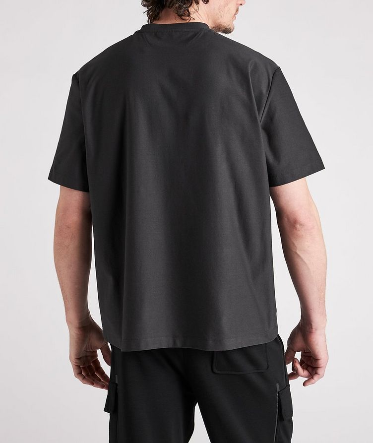 Stretch-Cotton Monochromatic T-Shirt image 3