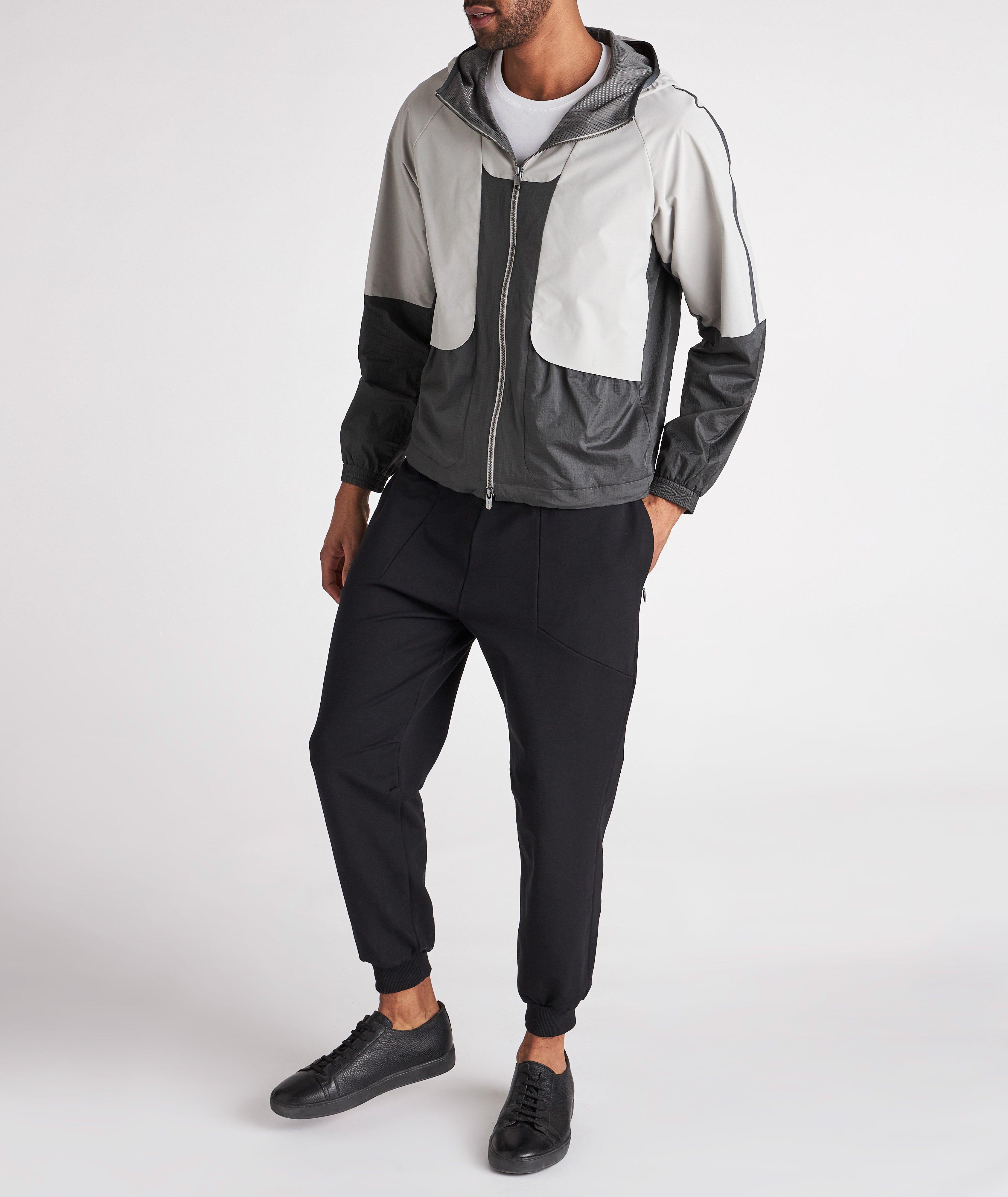 Soft Shell Mix-Media Hooded Jacket  image 1