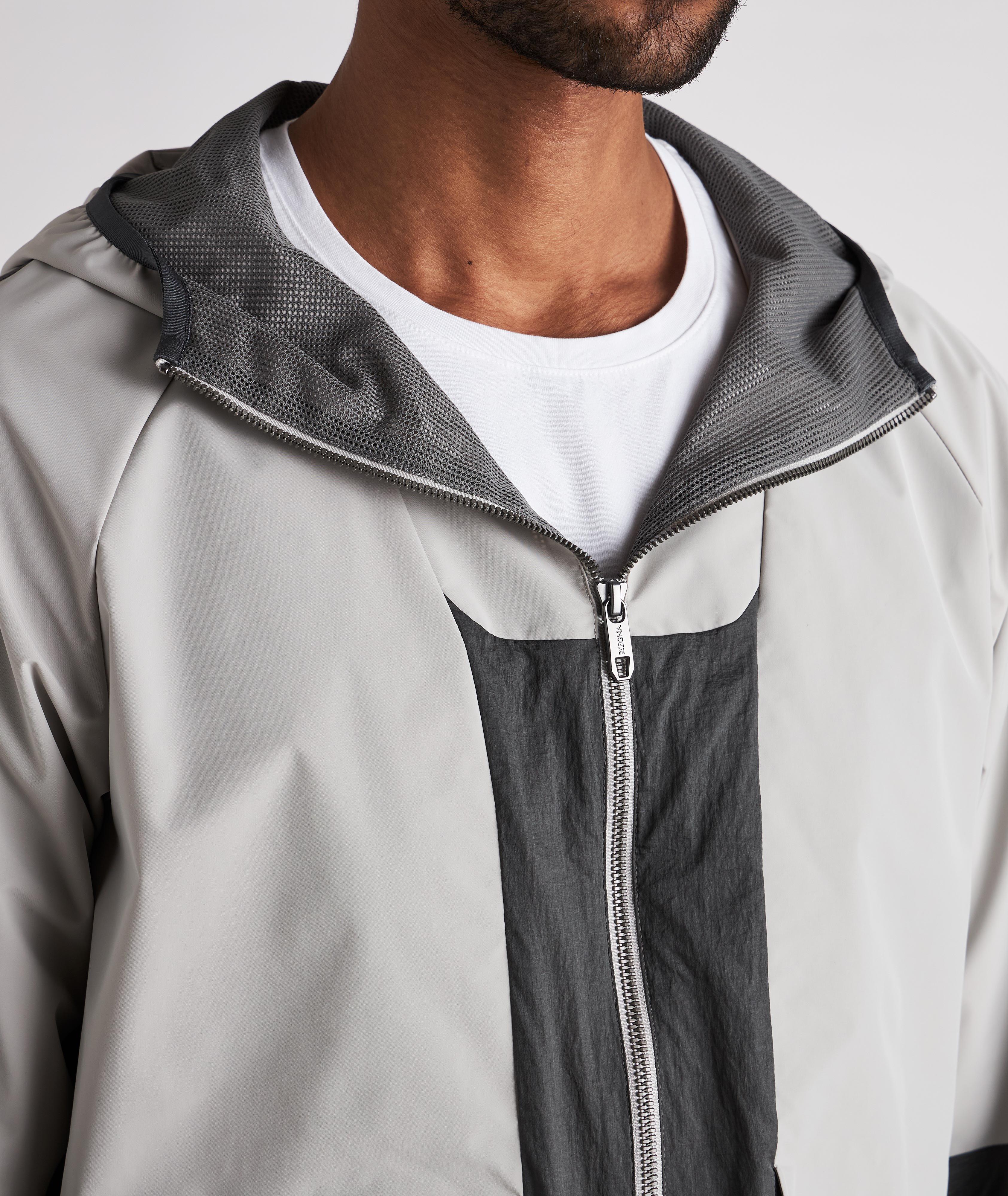 Soft Shell Mix-Media Hooded Jacket  image 4