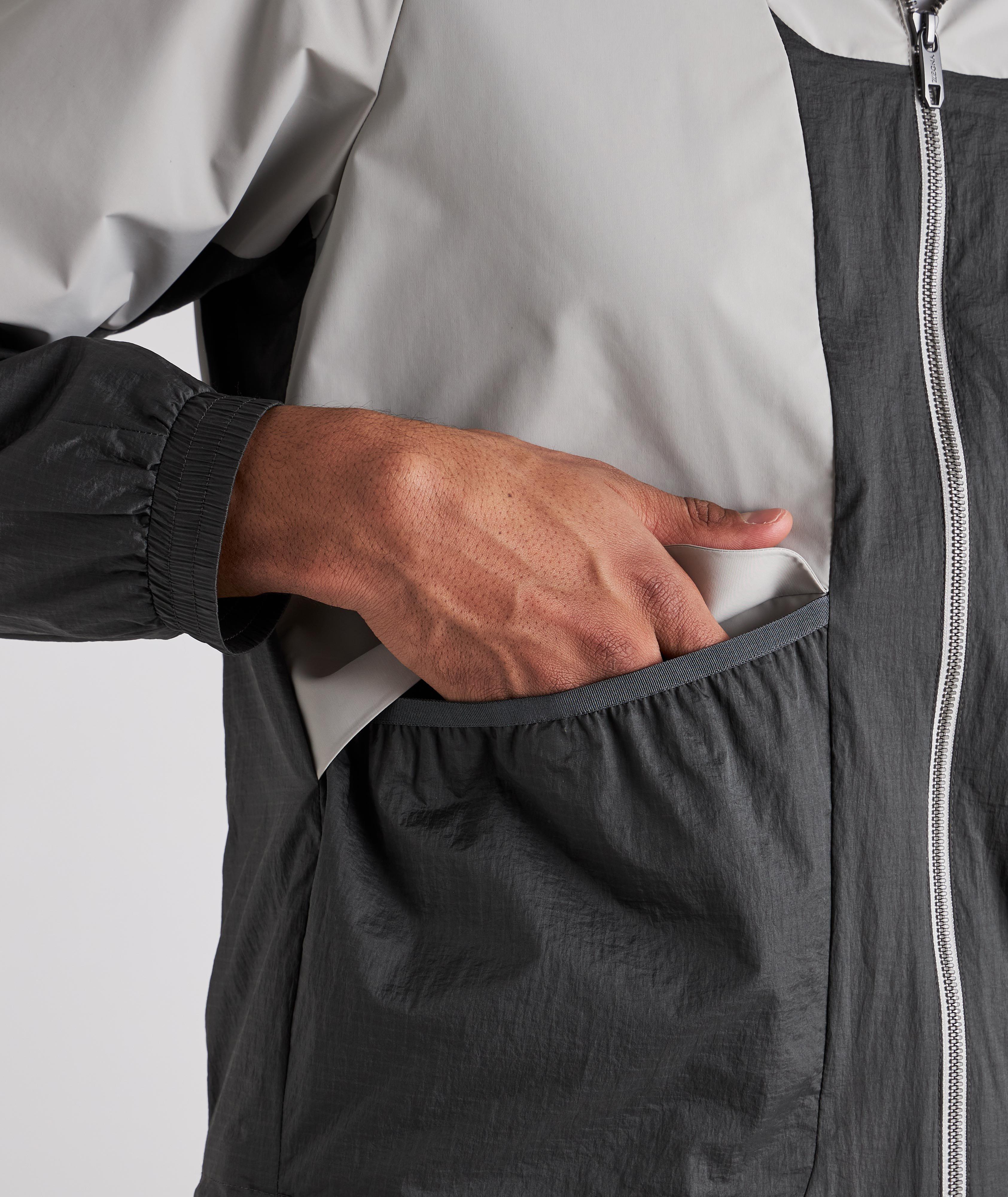 Soft Shell Mix-Media Hooded Jacket  image 5
