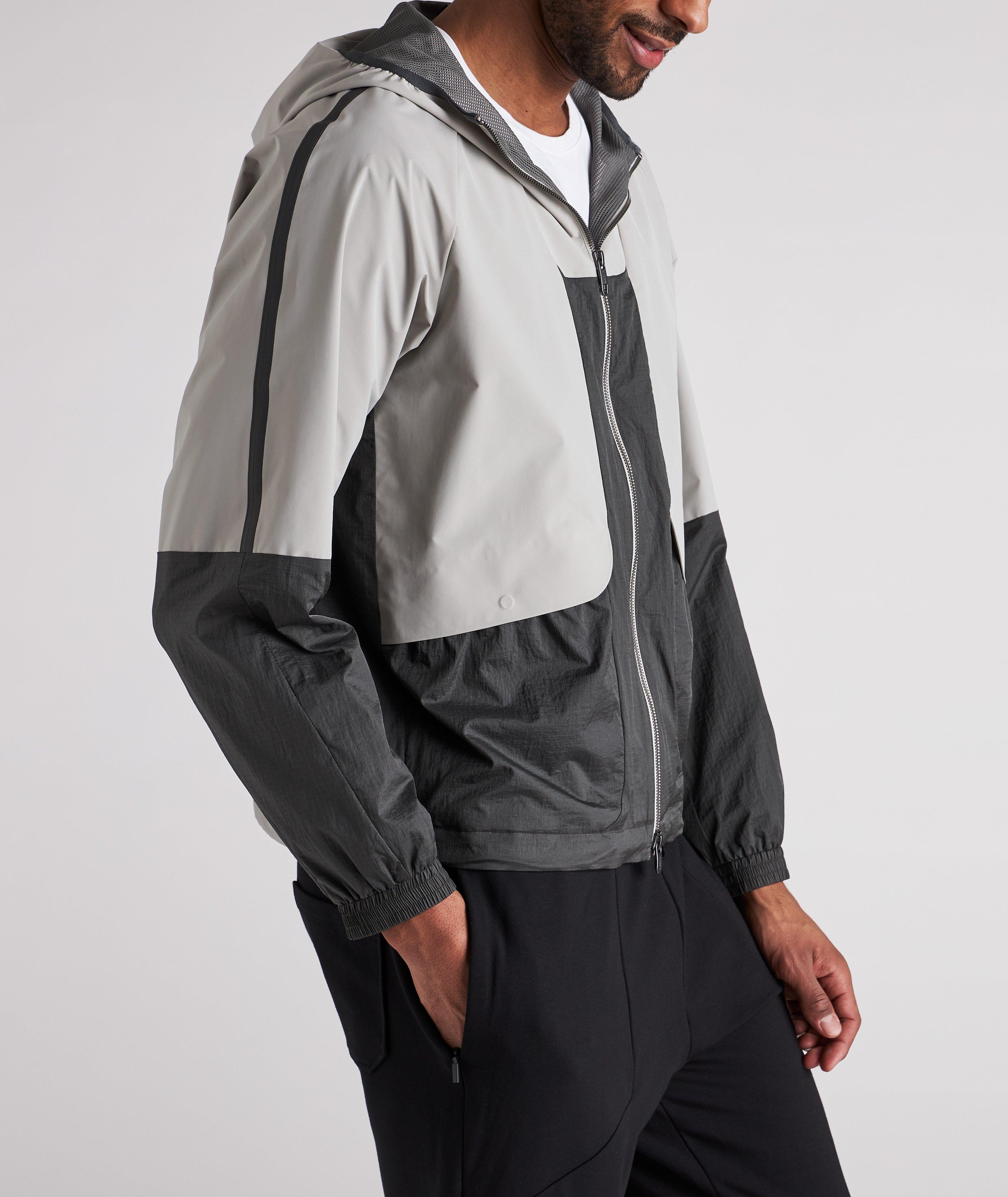 Soft Shell Mix-Media Hooded Jacket  image 6