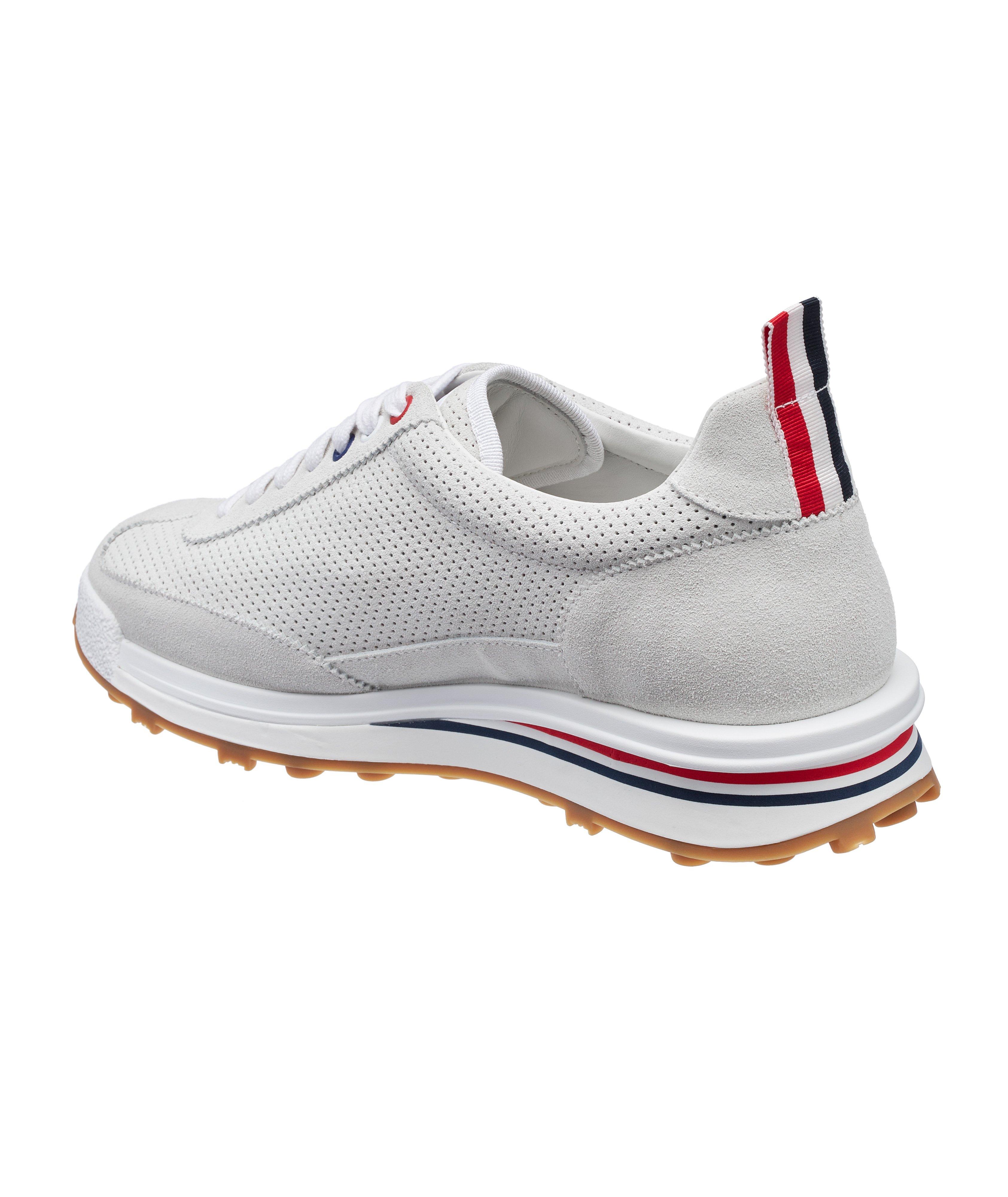 Suede-Mesh Tessuto Sneakers image 1