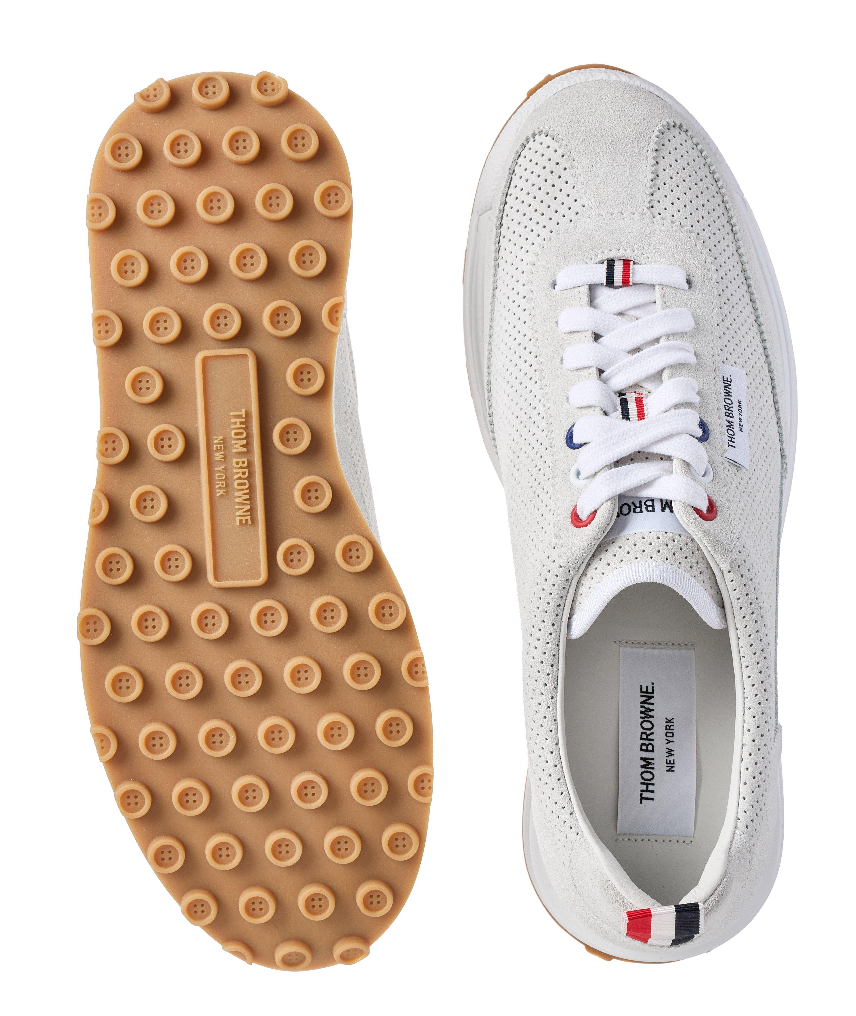Suede-Mesh Tessuto Sneakers image 2