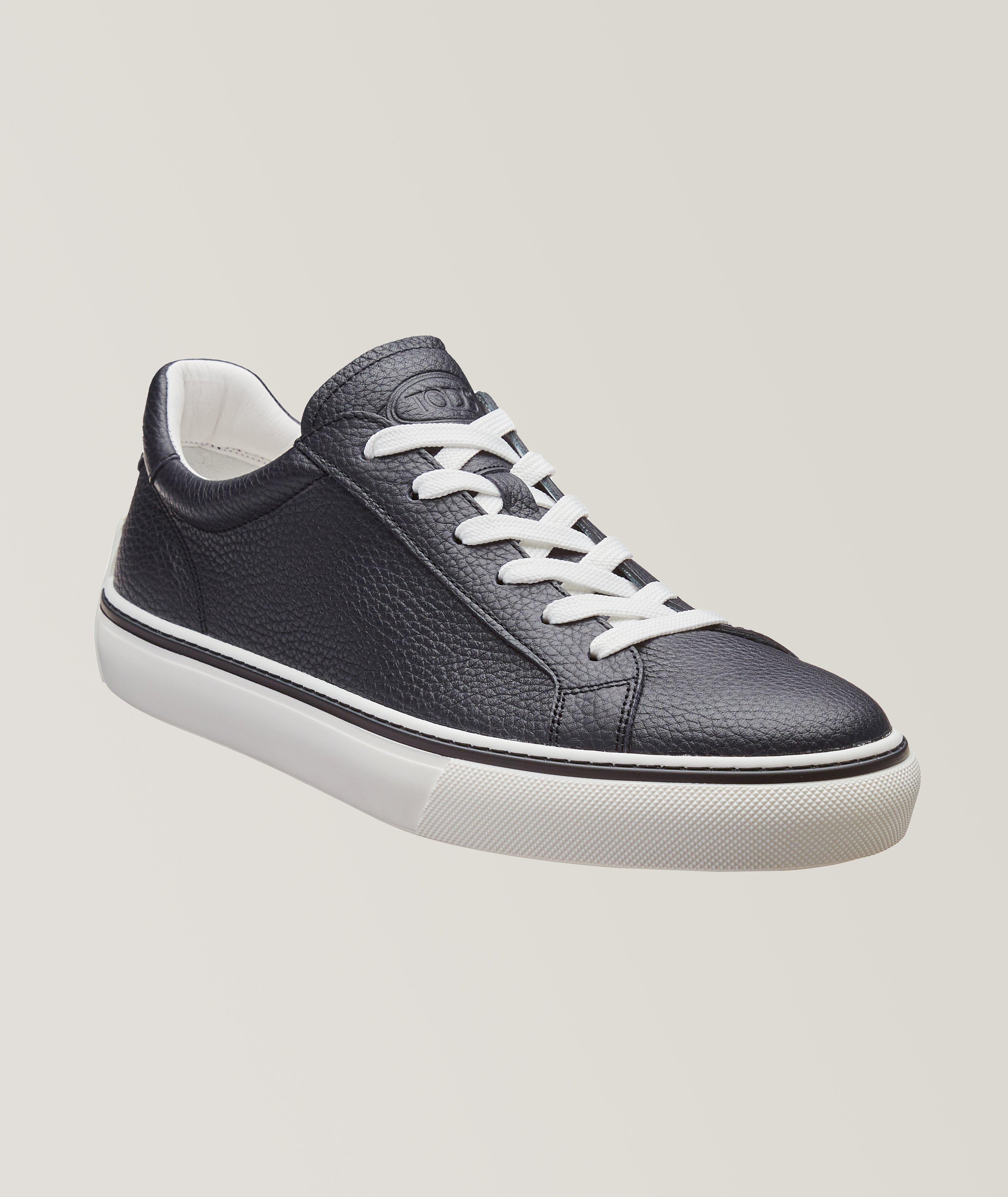 Leather Low-Top Sneakers image 0