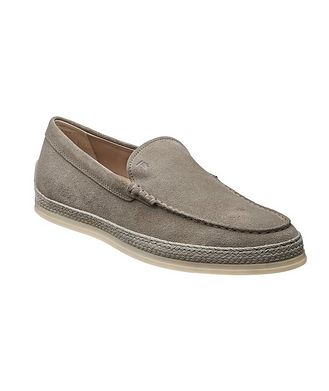 Tod's Suede Slip-On Loafers