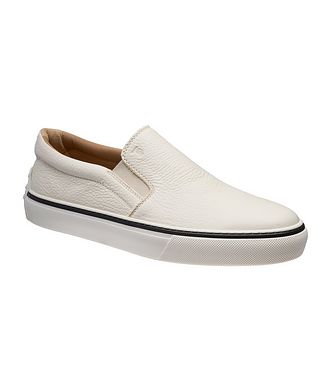 Tod's Slip-On Leather Sneakers