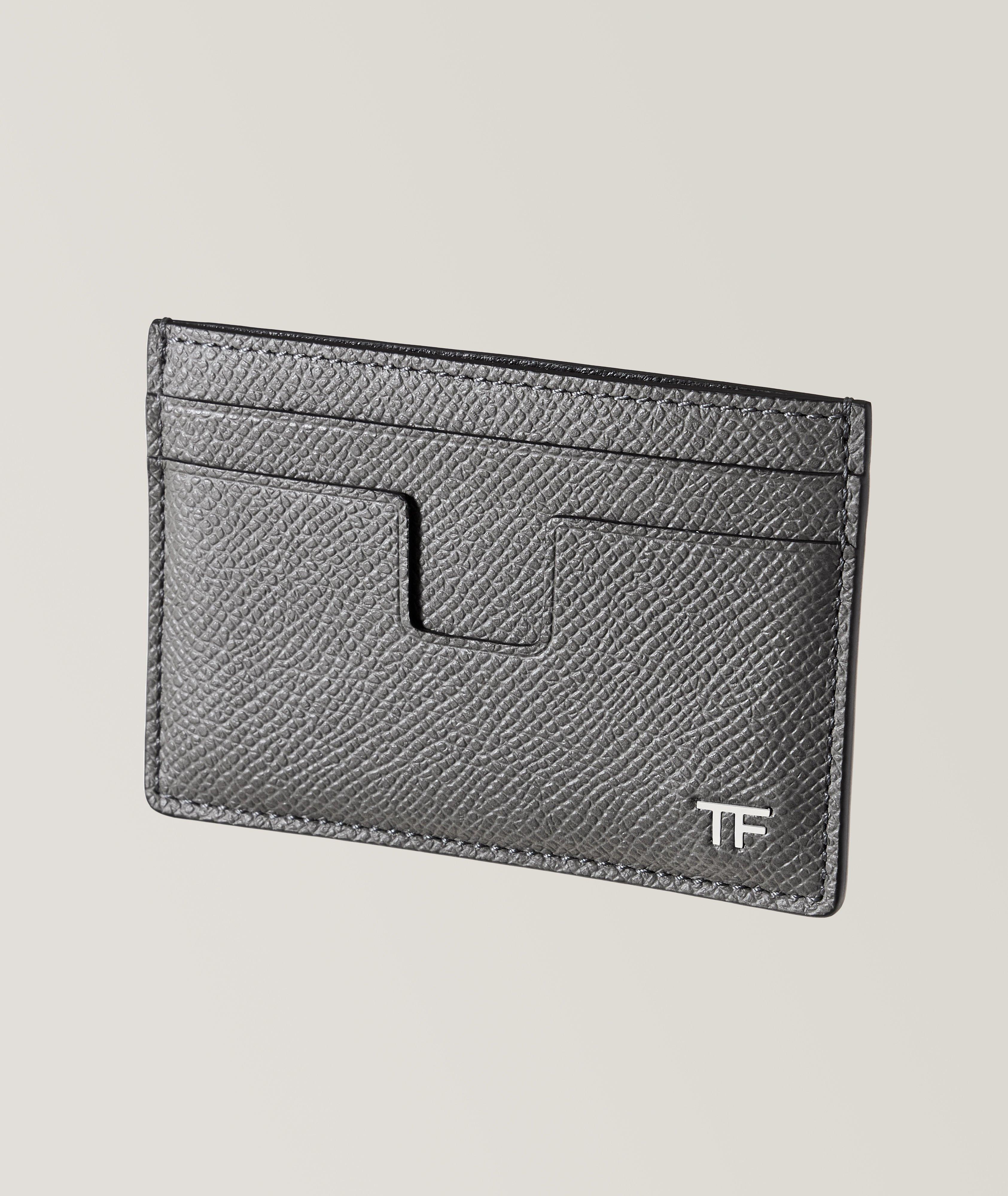 Grain Leather Card Holder image 0