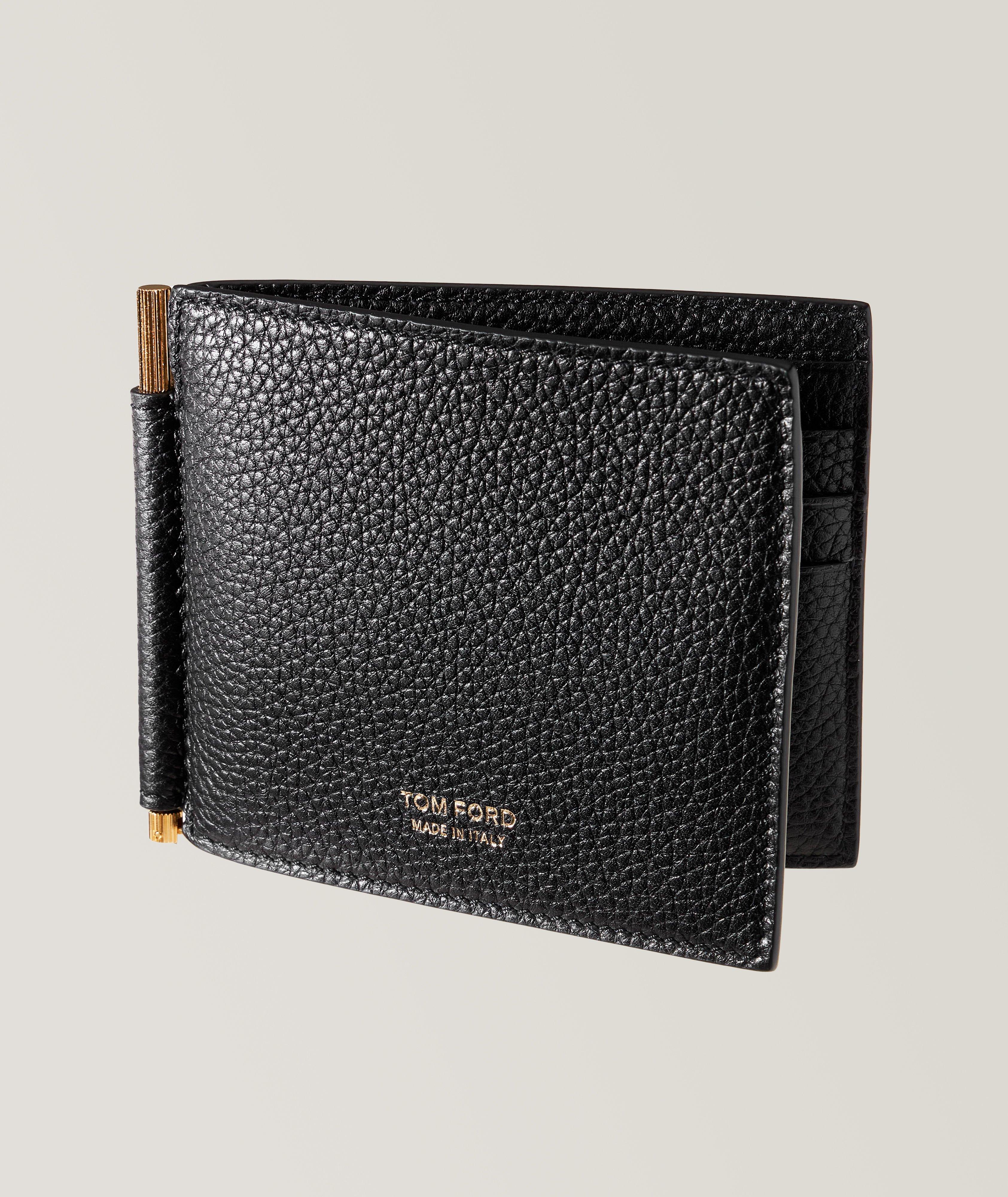 Tom Ford Grain Leather Money Clip Wallet | Wallets | Harry Rosen