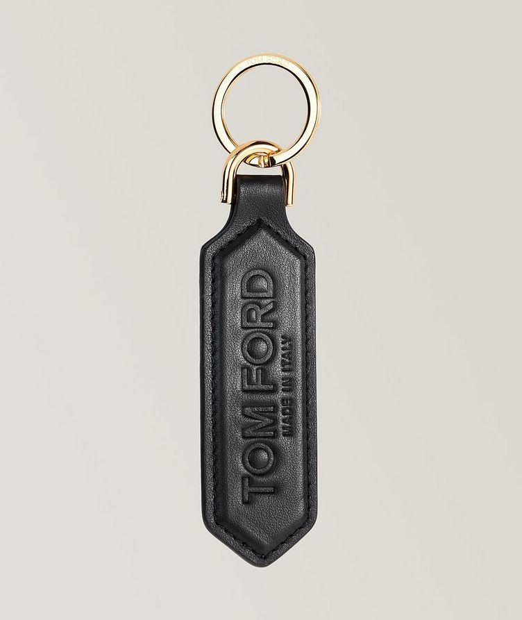 Calfskin Leather Keychain  image 0