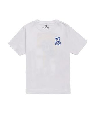 Psycho Bunny Kids Chelton Graphic Logo Cotton T-Shirt