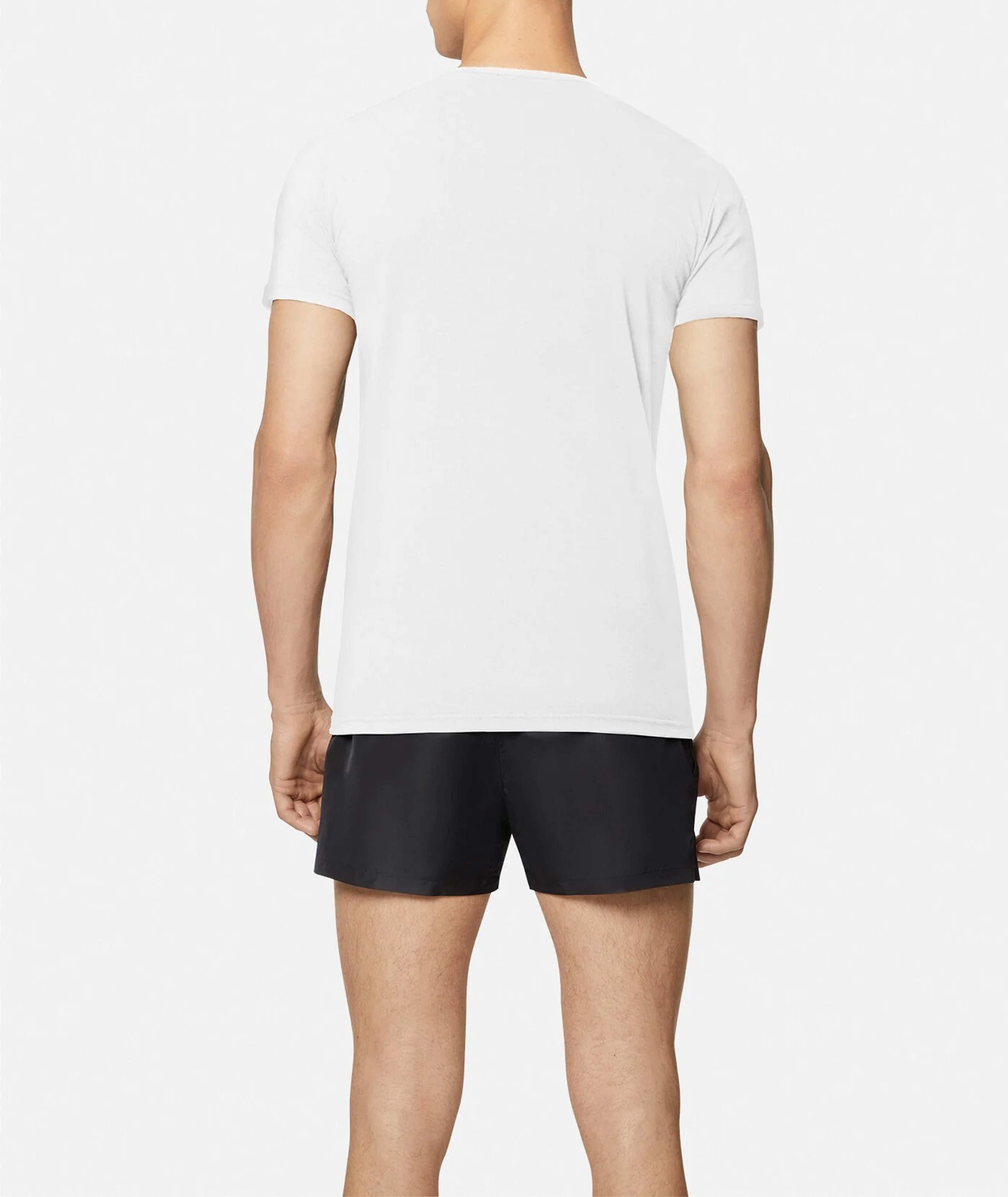 Medusa Logo Stretch-Cotton Undershirt image 2