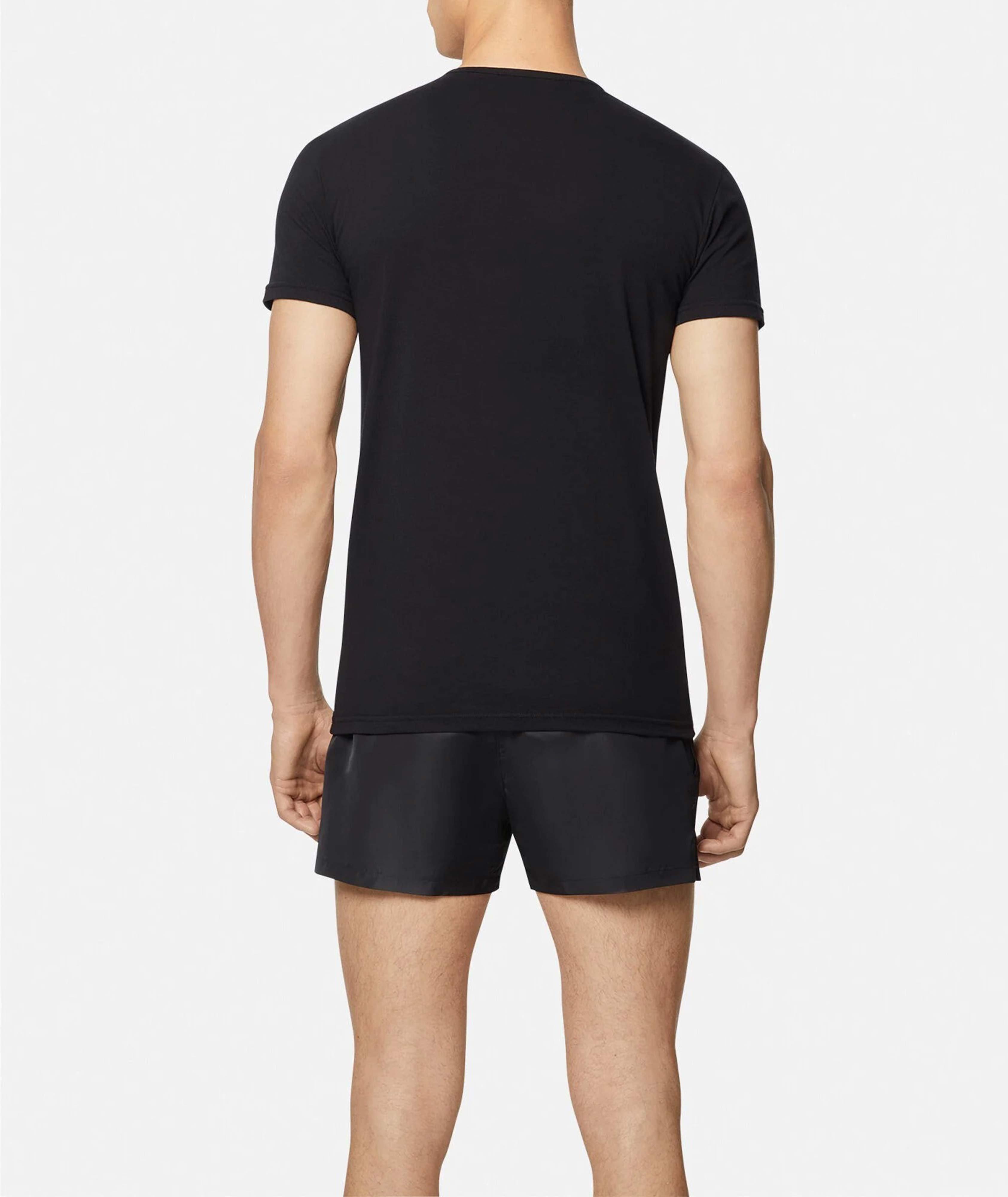 Medusa Logo Cotton-Blend Undershirt image 2