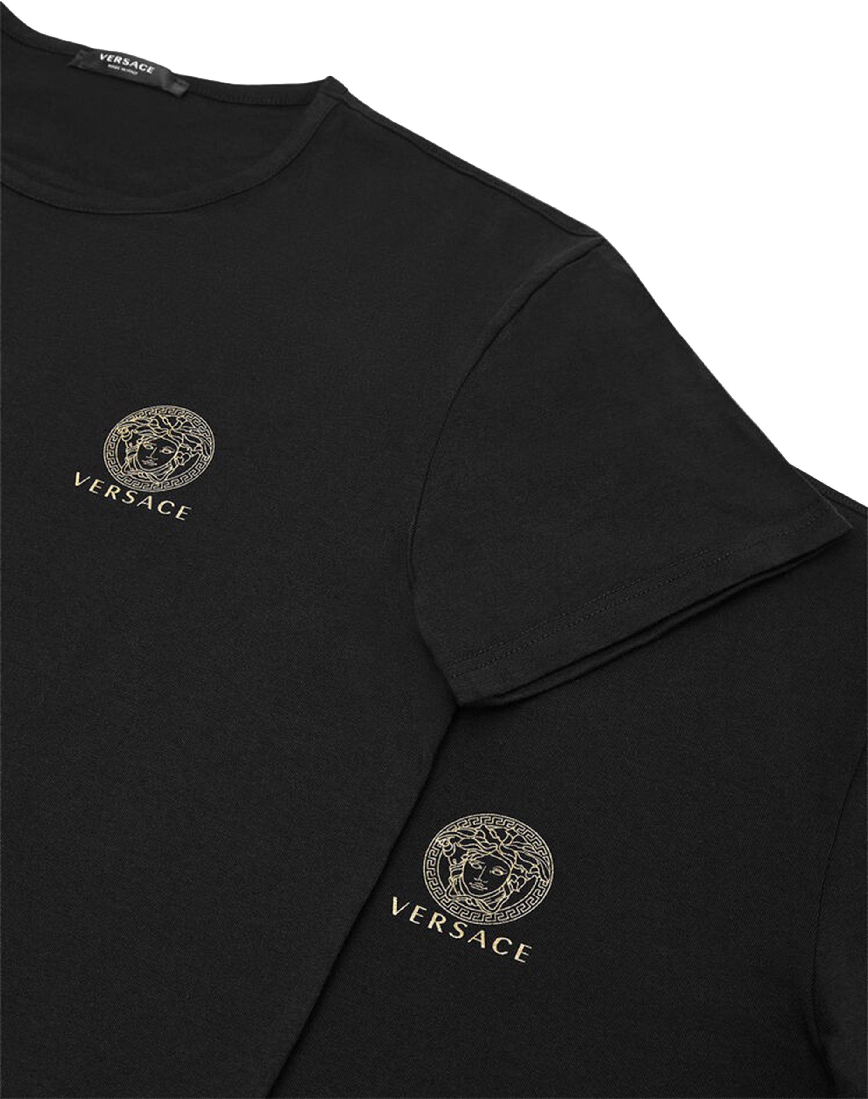 Bi-Pack Medusa Logo Stretch-Cotton T-Shirt image 1