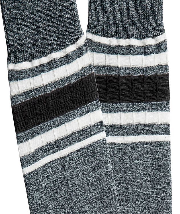 Cotton-Blend Mid-Calf Socks picture 3