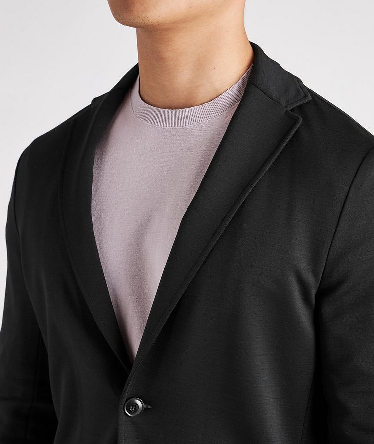 Unconstructed Stretch-Wool Blend Jersey Sports Jacket  image 4
