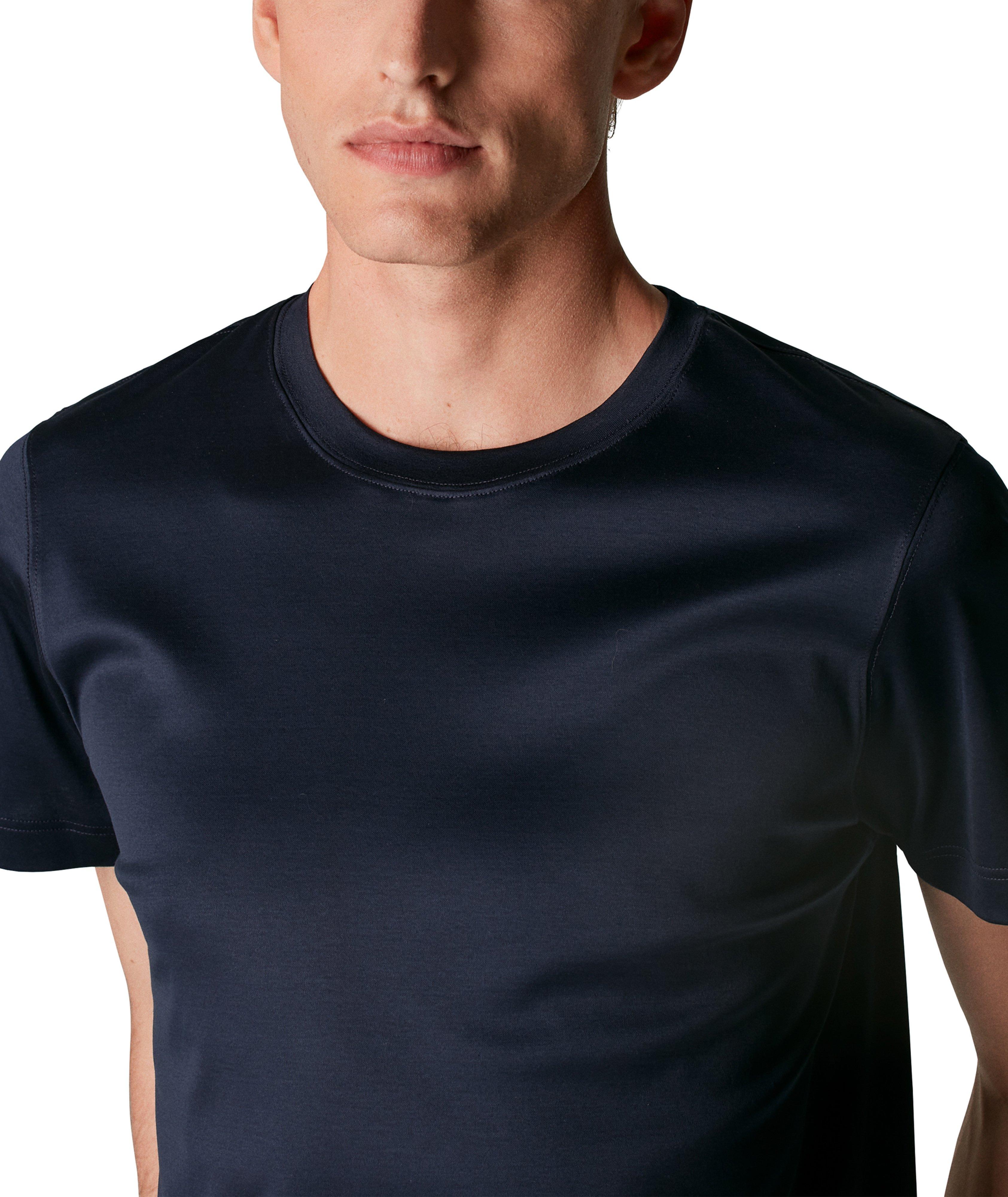 T-shirt en jersey de coupe amincie image 1