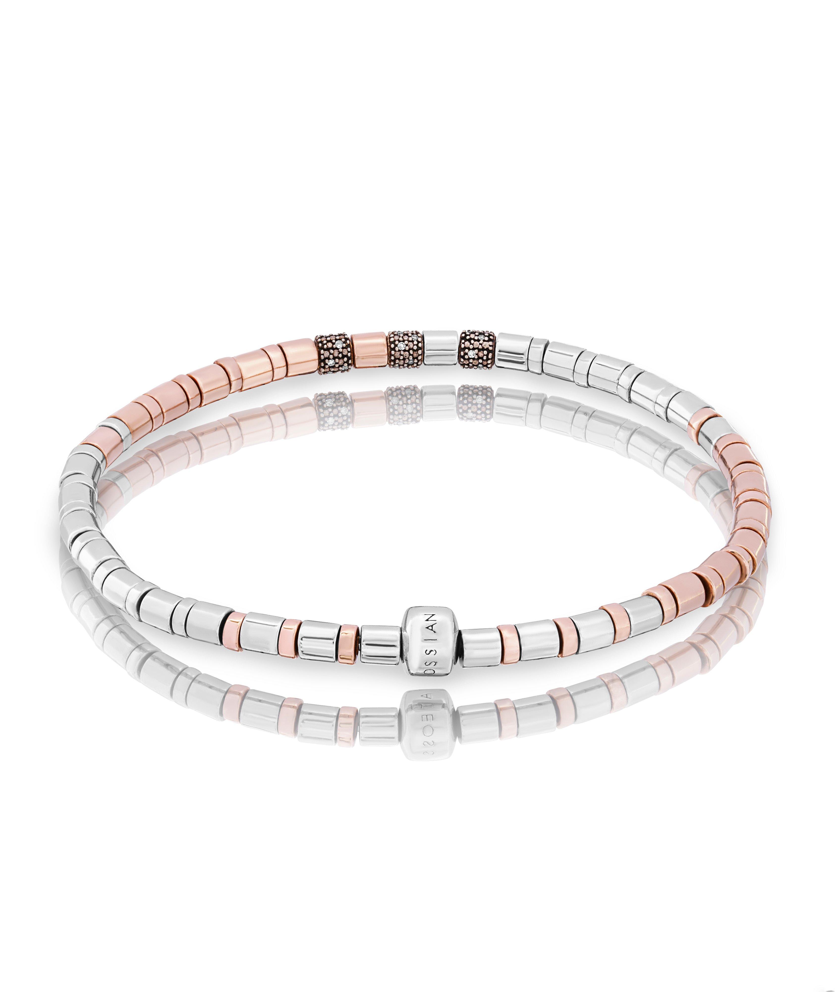 Diamonded Sterling Silver Bracelet  image 1