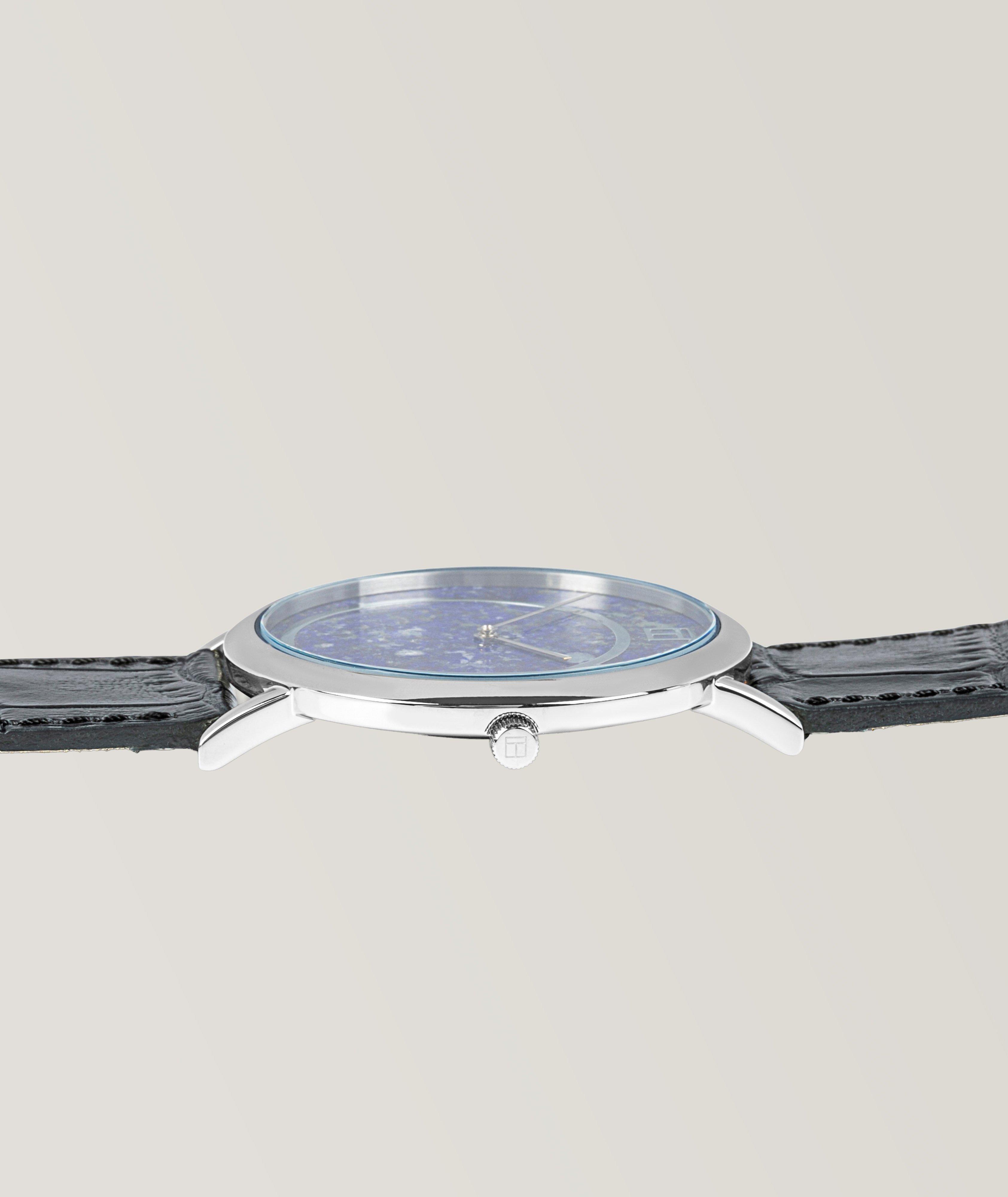 Montre Prezioso à détail en lapis-lazuli image 4