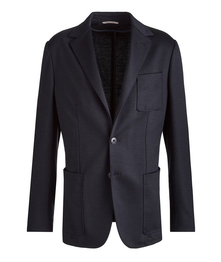 Unstructured Wool-Blend Suit image 0