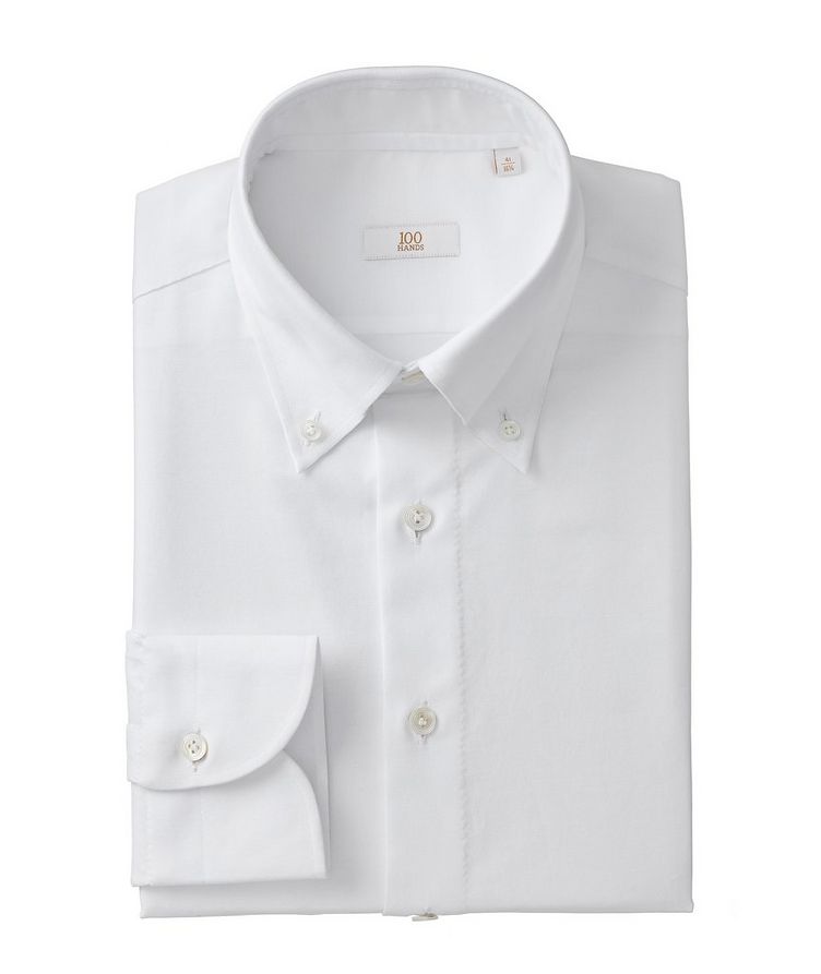 Gold line Stretch-Cotton Oxford Button-Down Shirt image 0