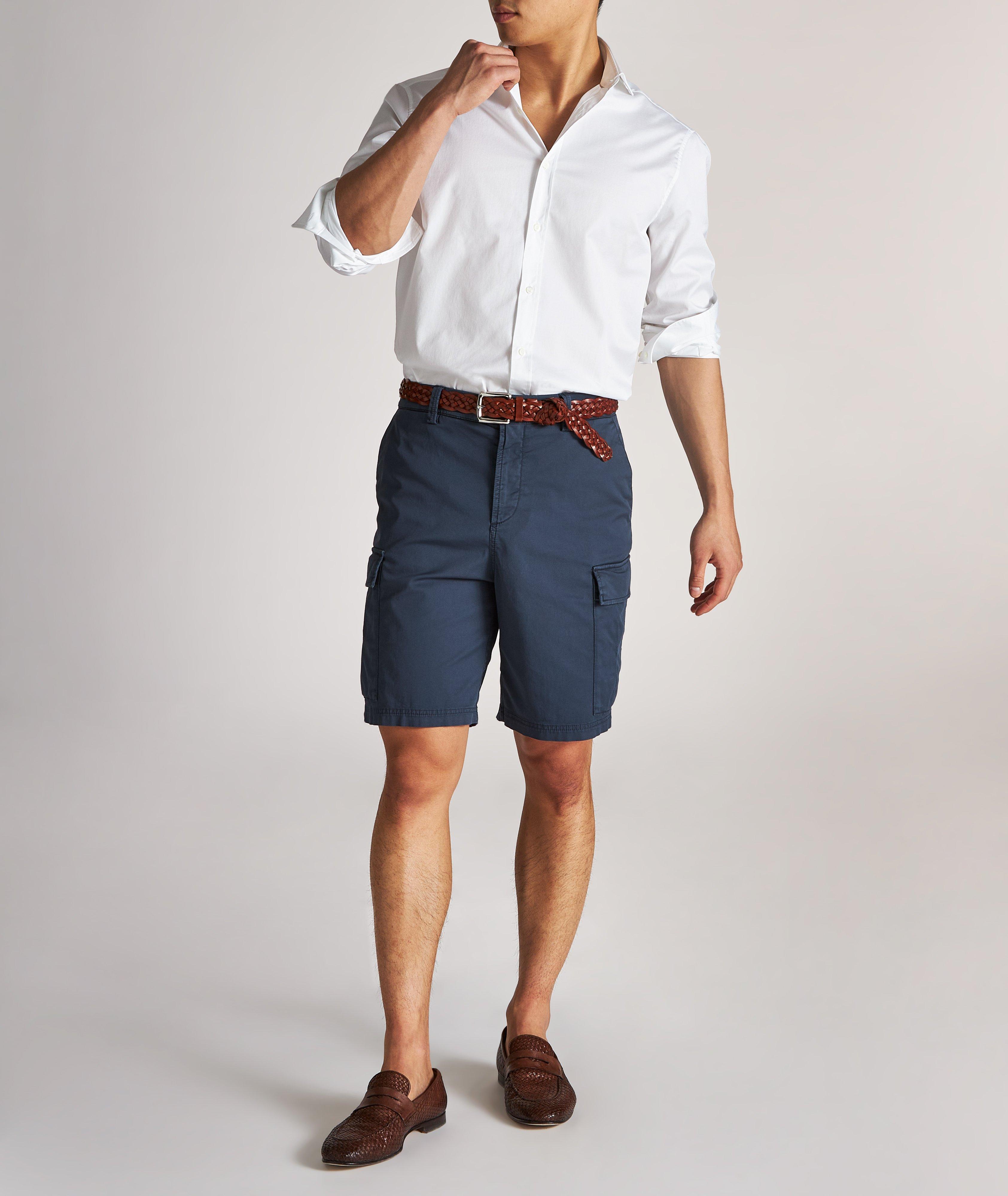 Chemise décontractée en coton de coupe contemporaine image 4