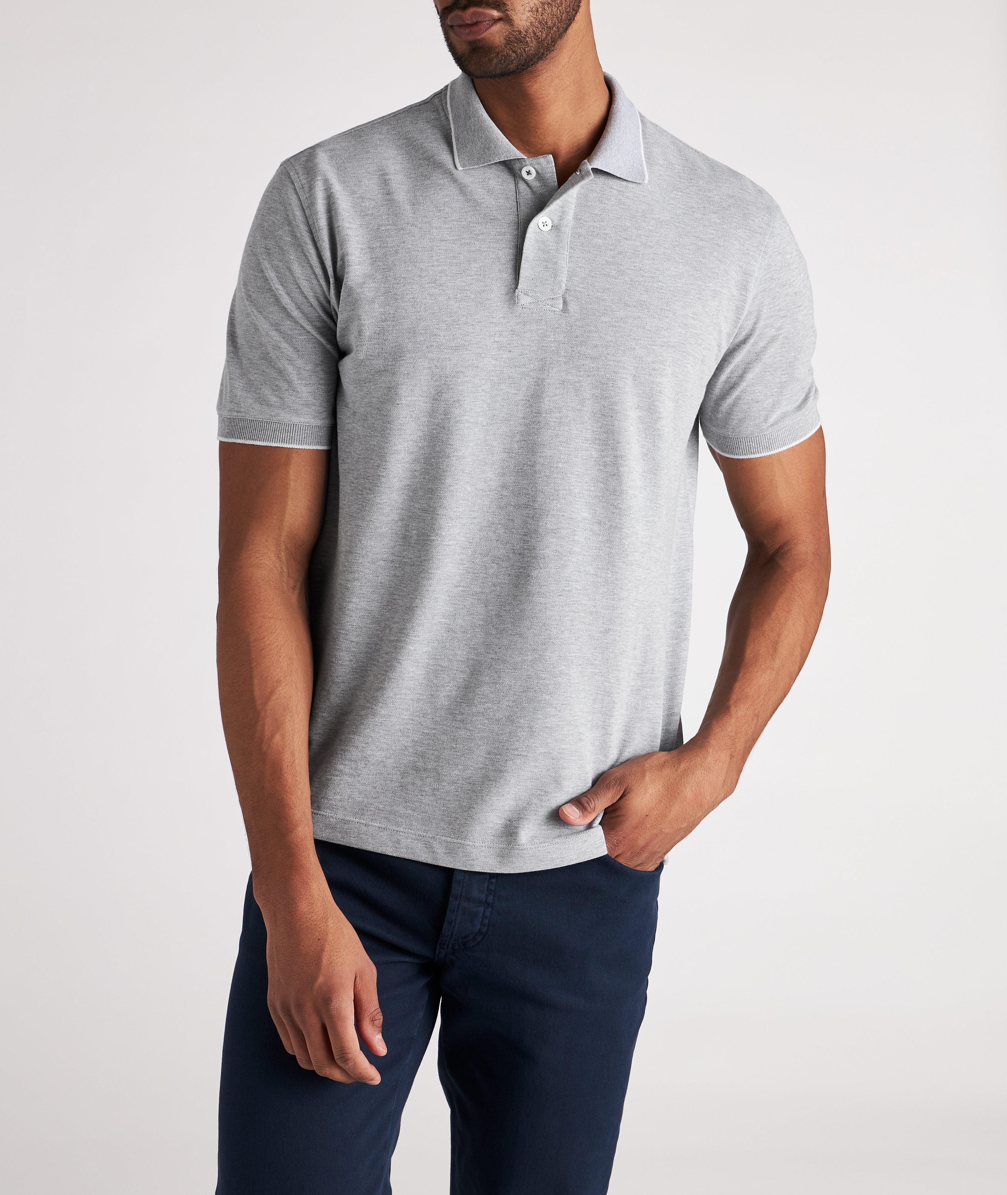 Polo en coton piqué image 2