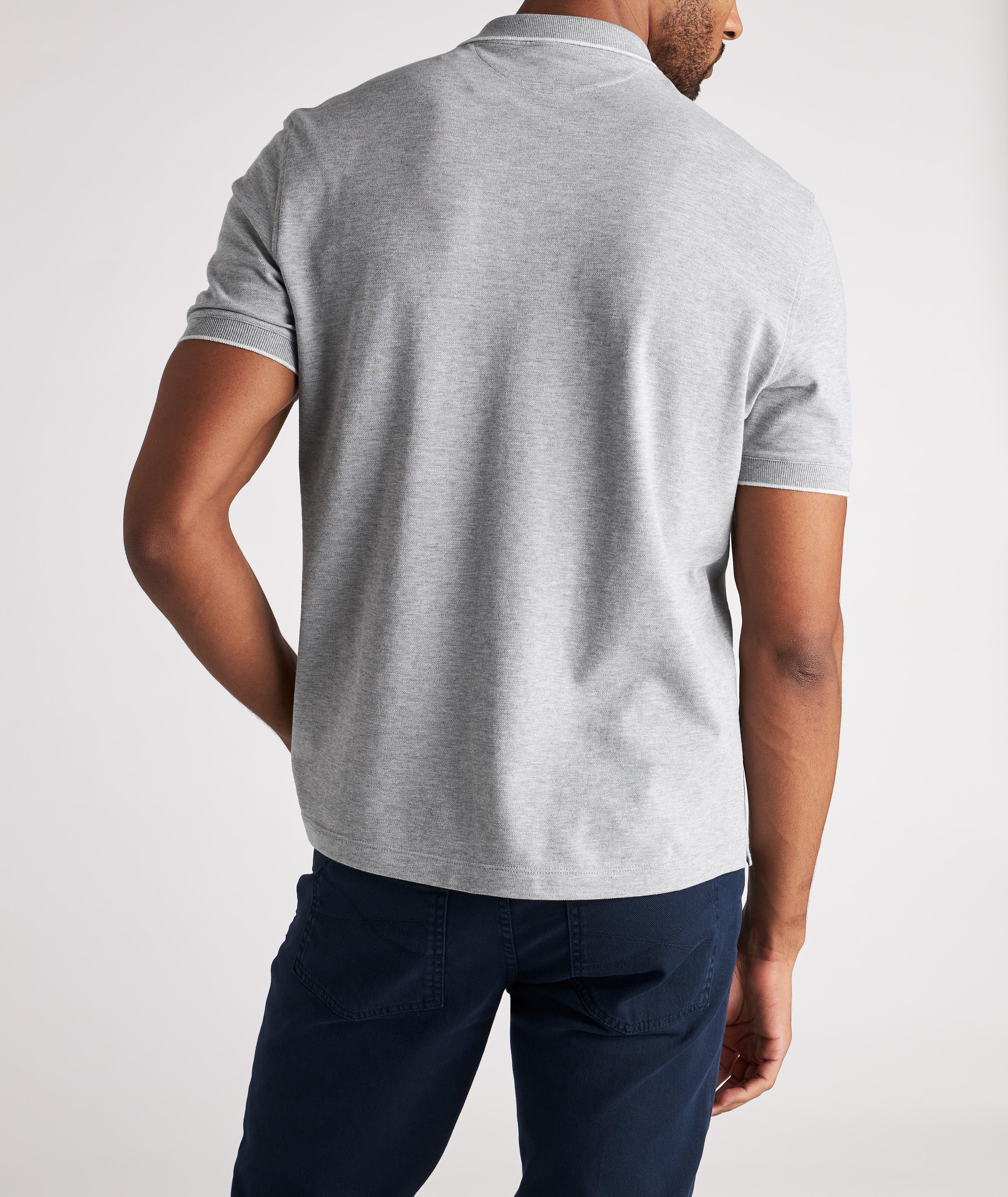 Polo en coton piqué image 3