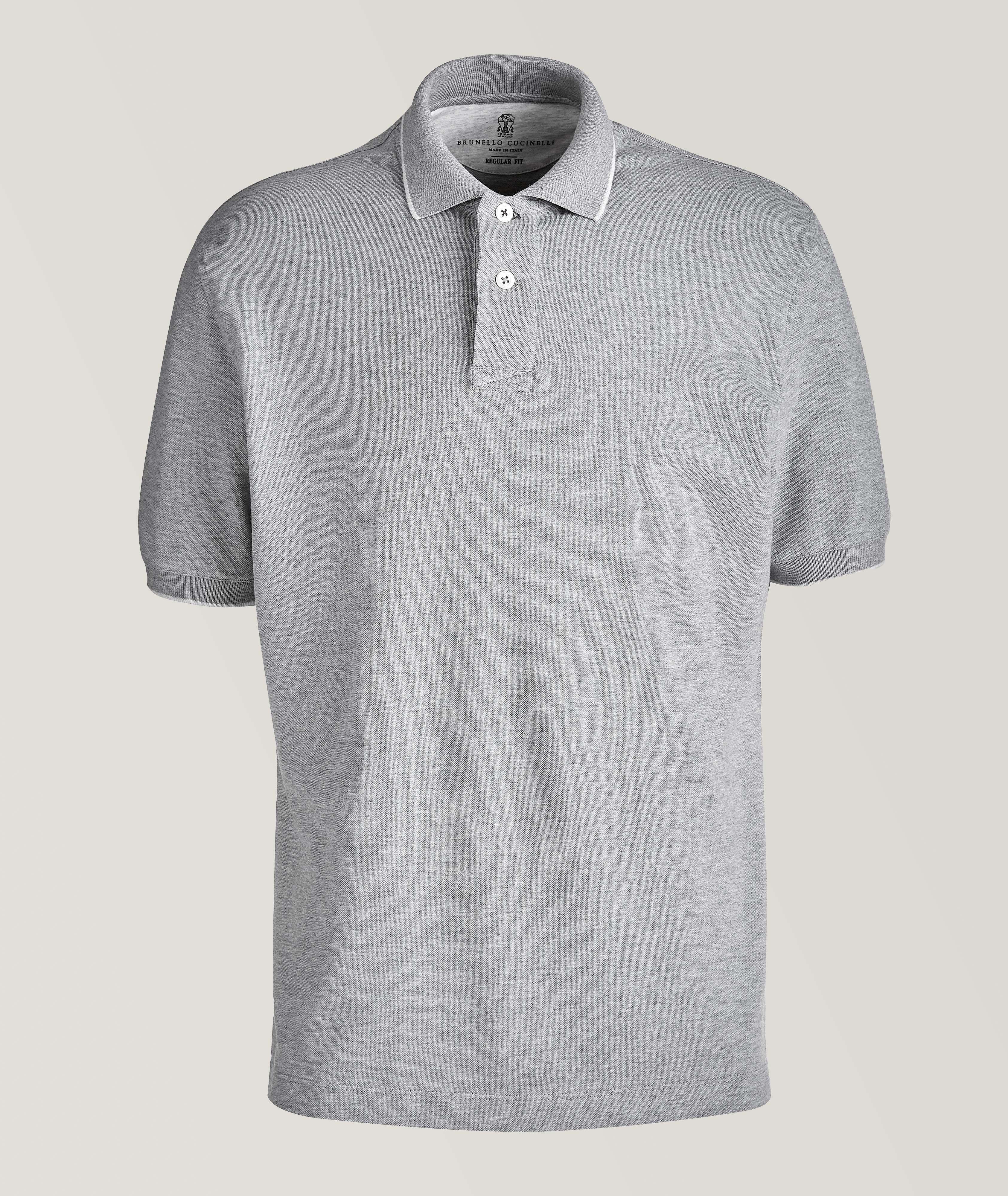 Polo en coton piqué image 0