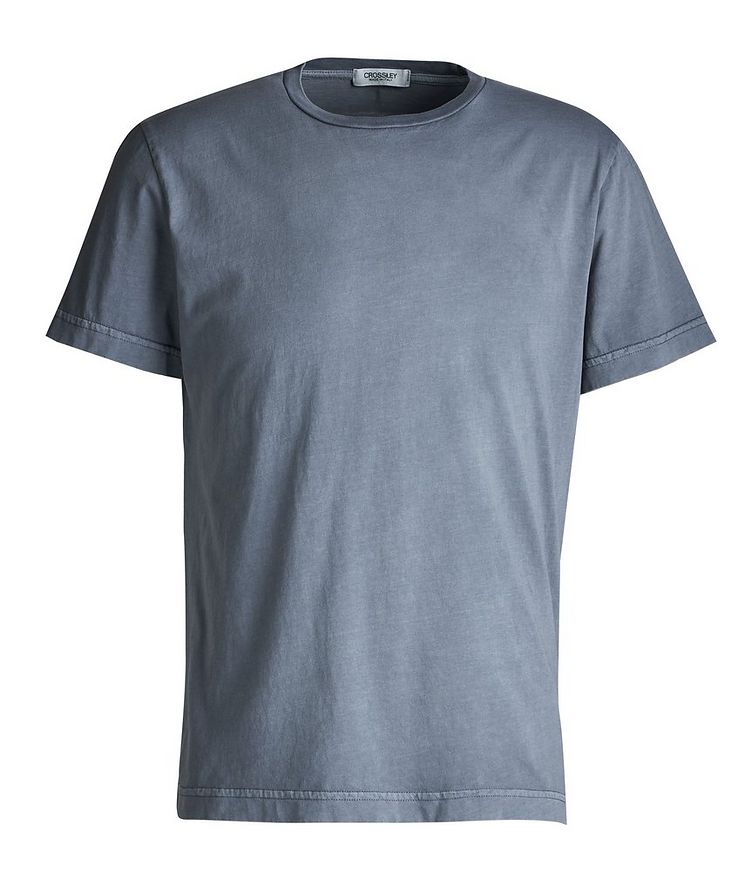 Short-Sleeve Cotton Crew Neck T-Shirt image 0