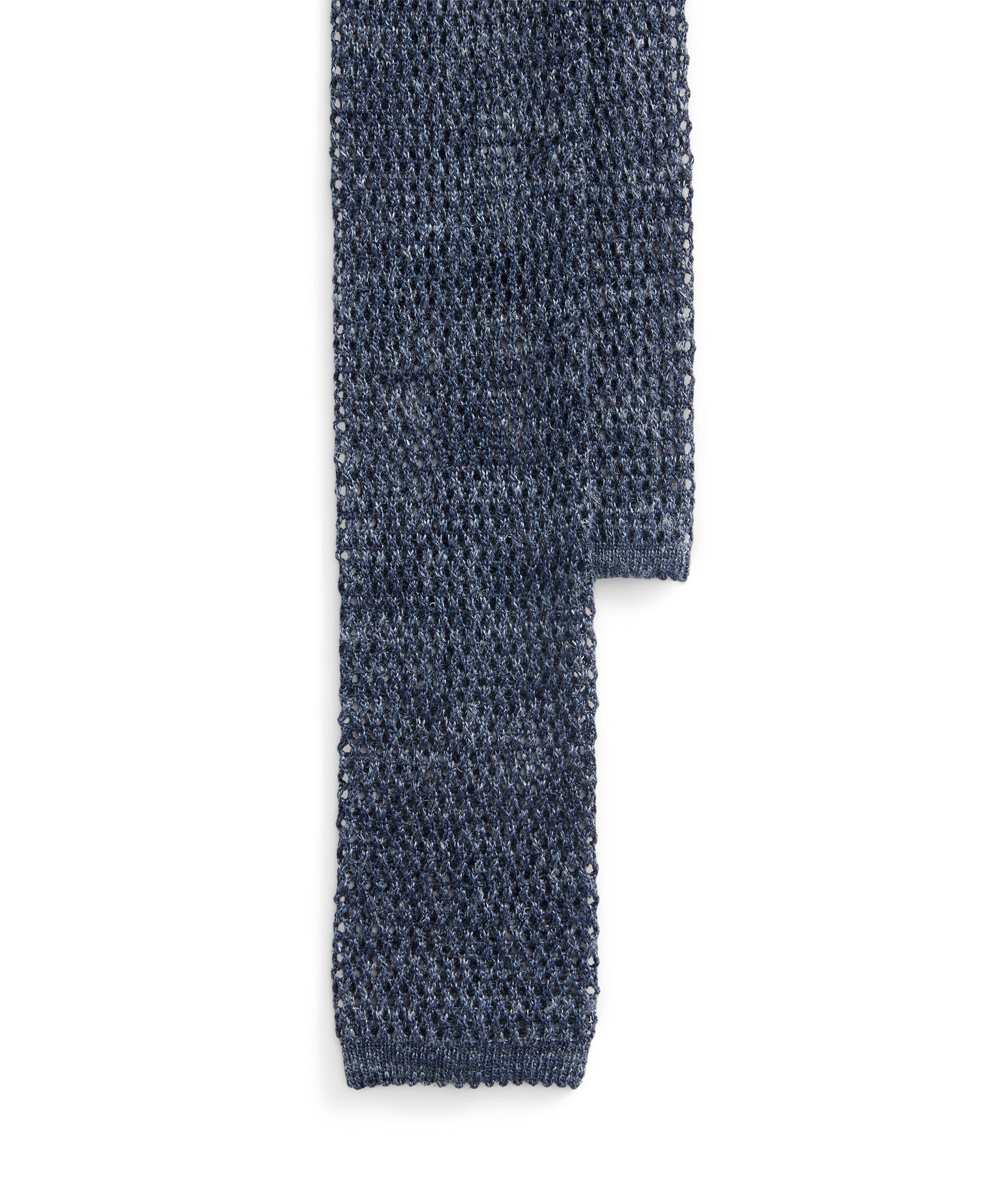 Knitted Silk-Blend Tie image 0