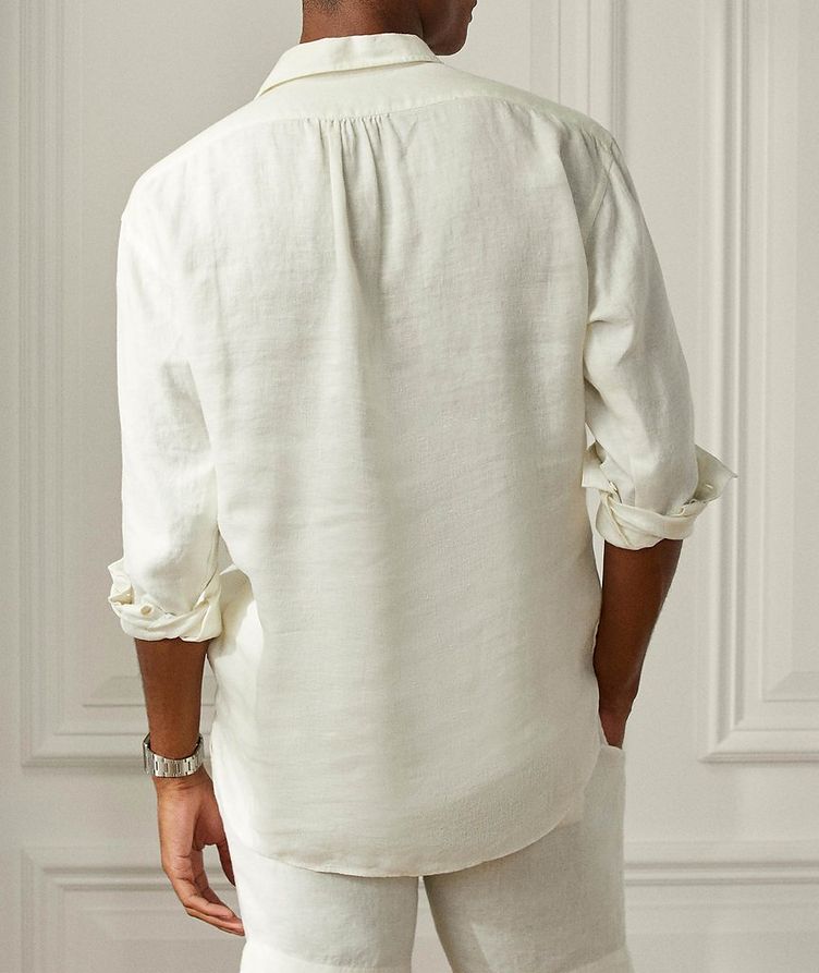 Contemporary Fit Linen Shirt image 3