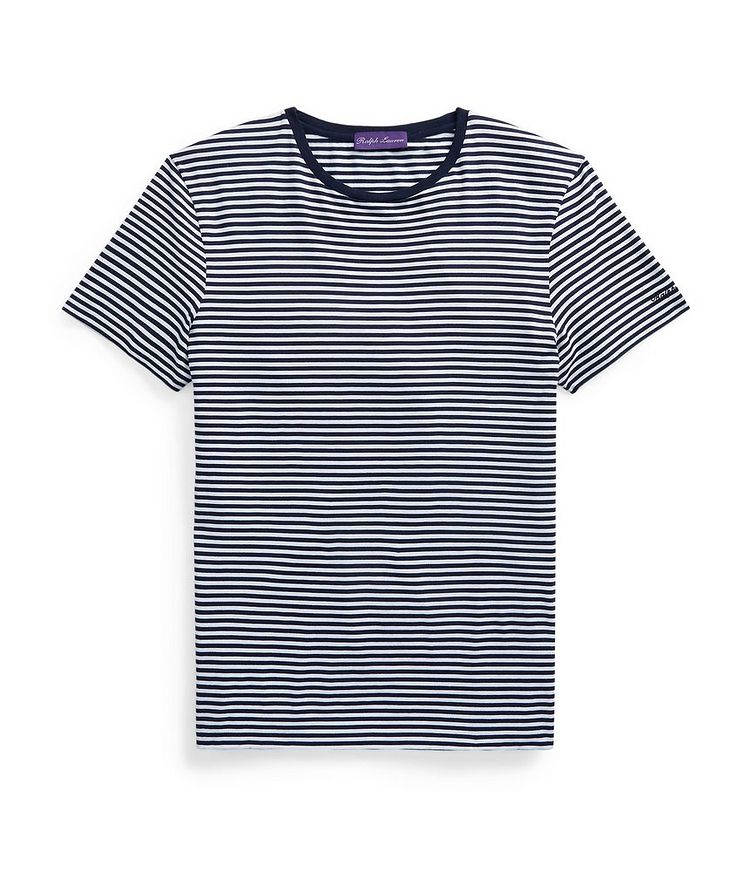 Striped Cotton T-Shirt image 0
