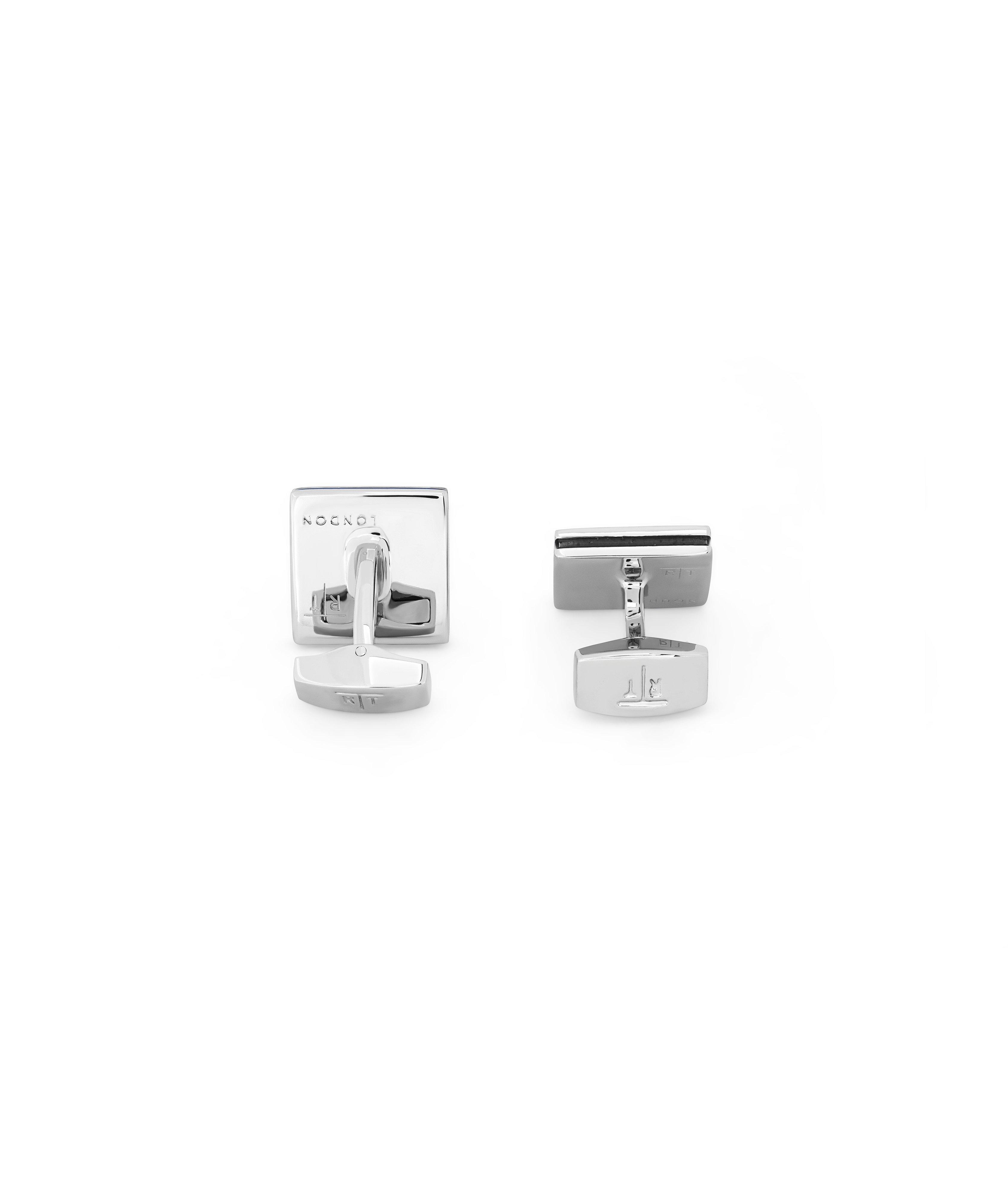 Quadrato Swarovski Cufflinks  image 2