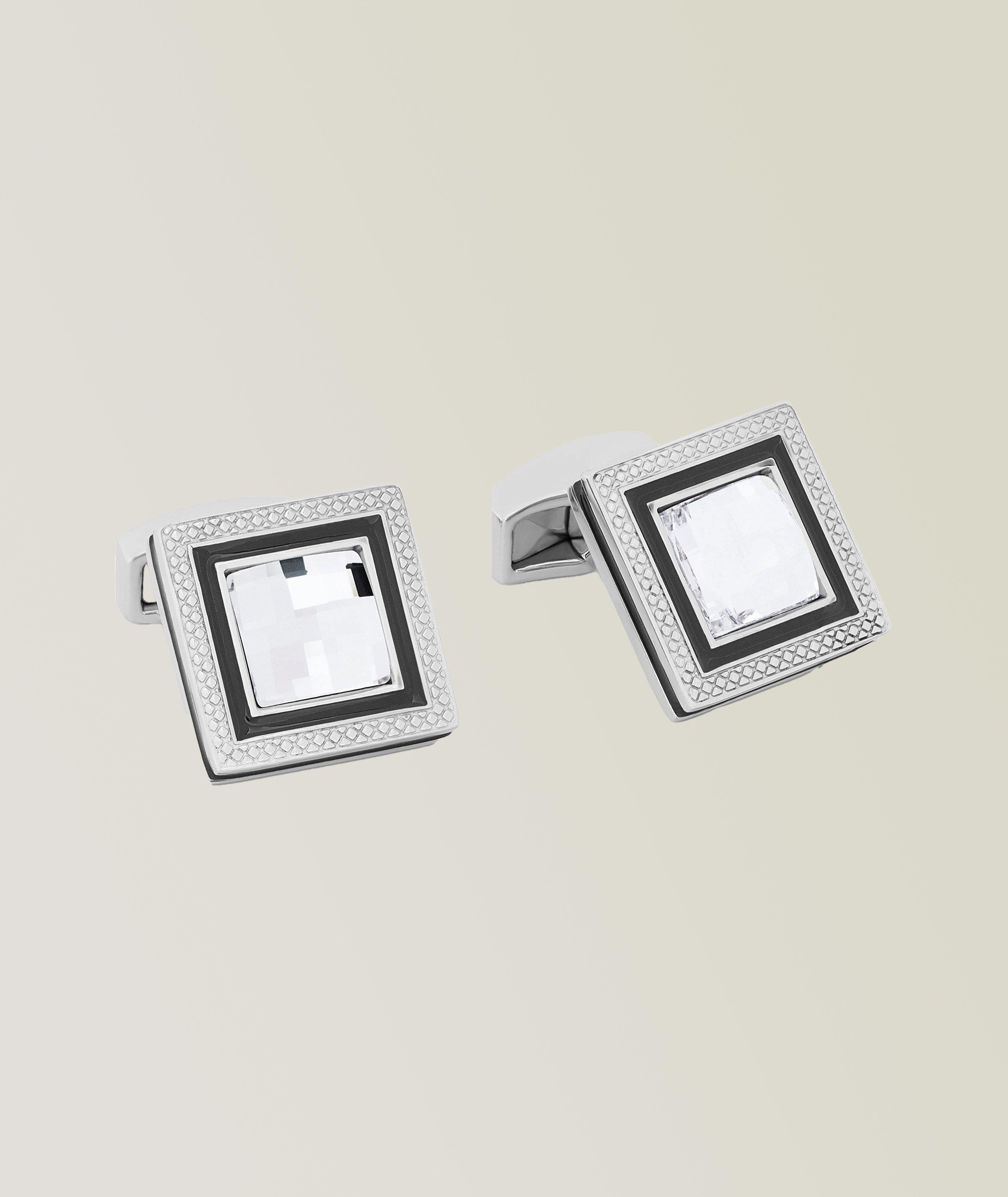 Quadrato Swarovski Cufflinks  image 0