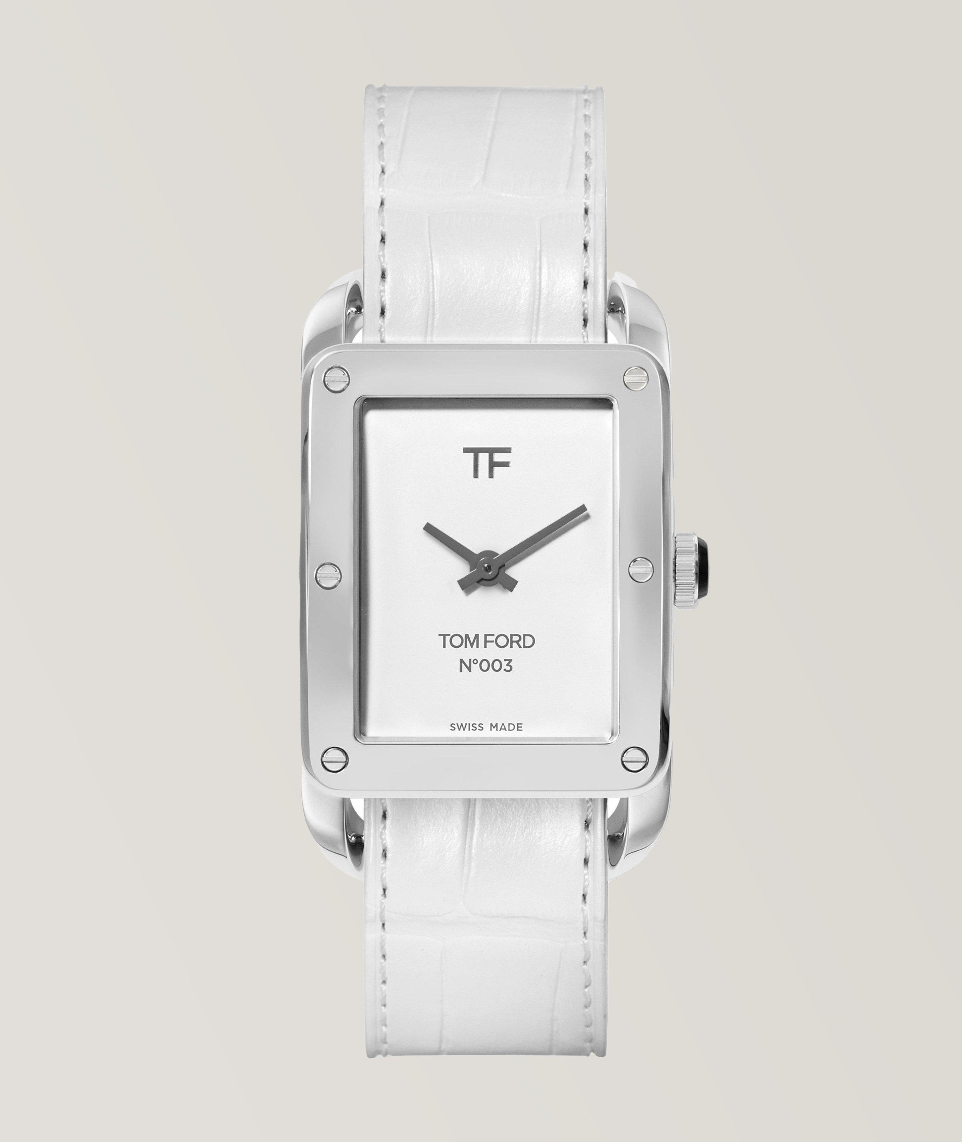 Tom Ford No.003 Polished  Stainless Steel Watch