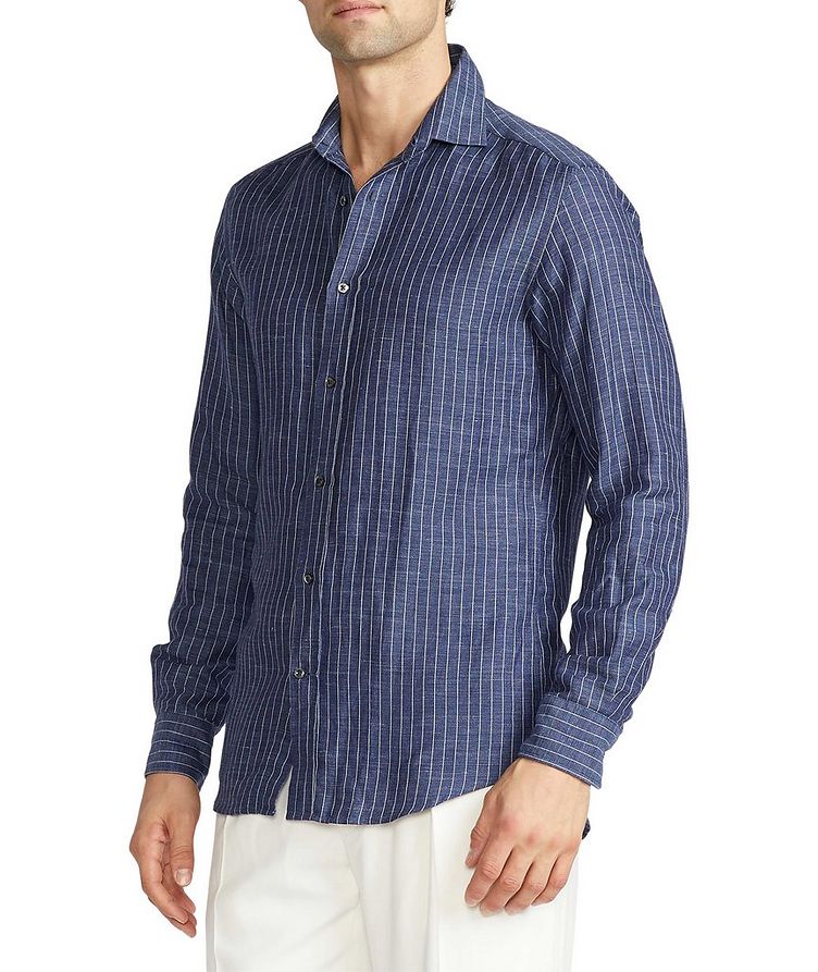 Contemporary Fit Cotton-Blend Dress Shirt image 5