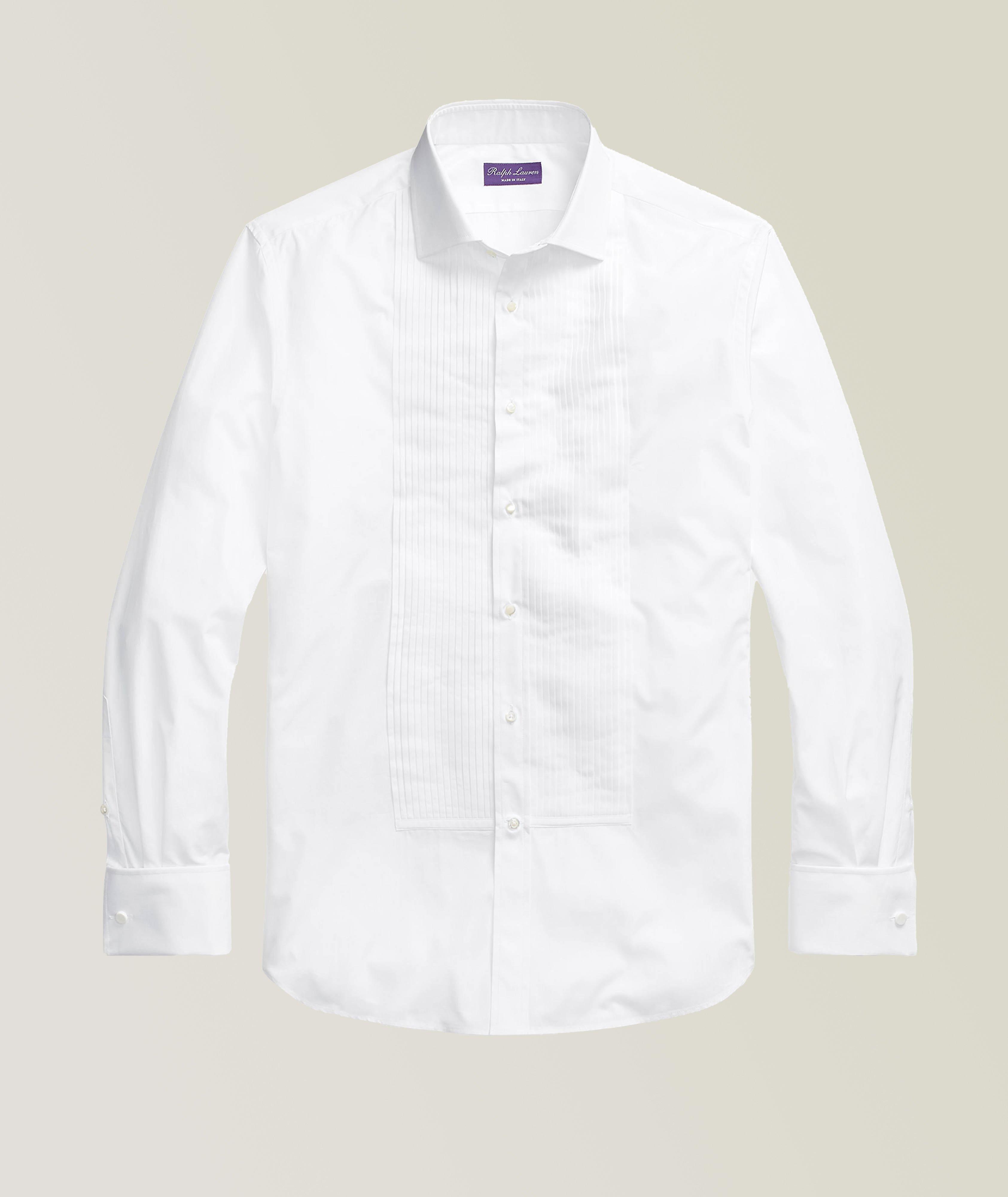 Aston Pleated Tuxedo Shirt, Standard Fit Dress Shirts, Ralph Lauren