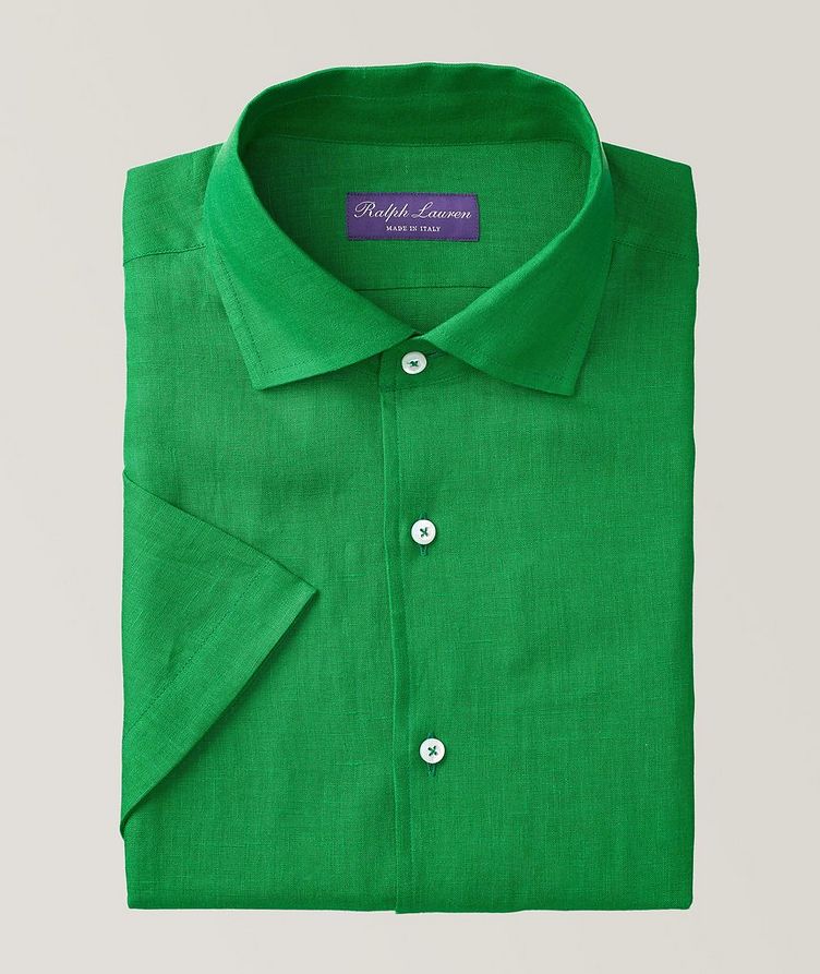 Linen Short-Sleeve Shirt image 0