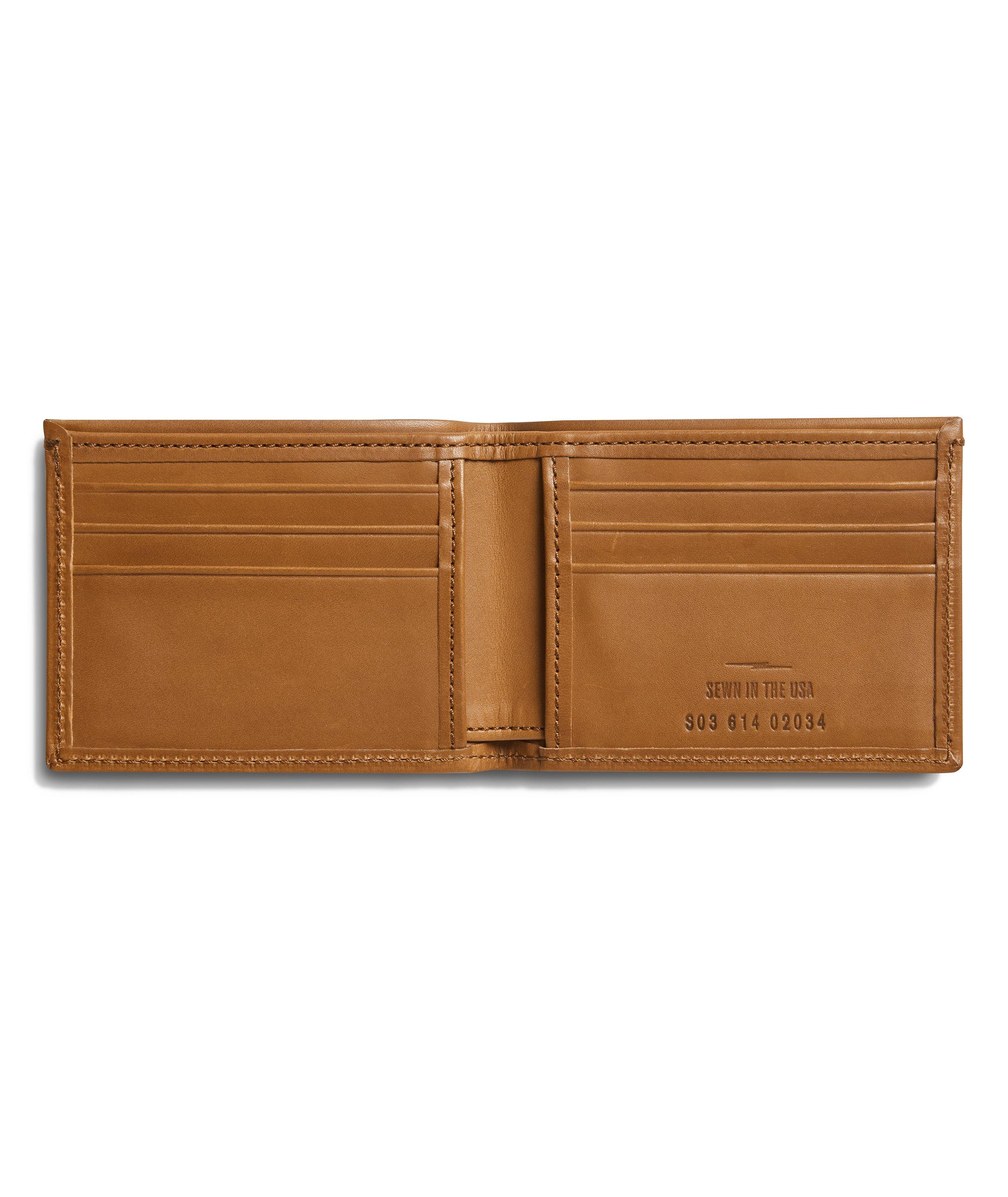 Slim Bifold Leather Wallet image 1