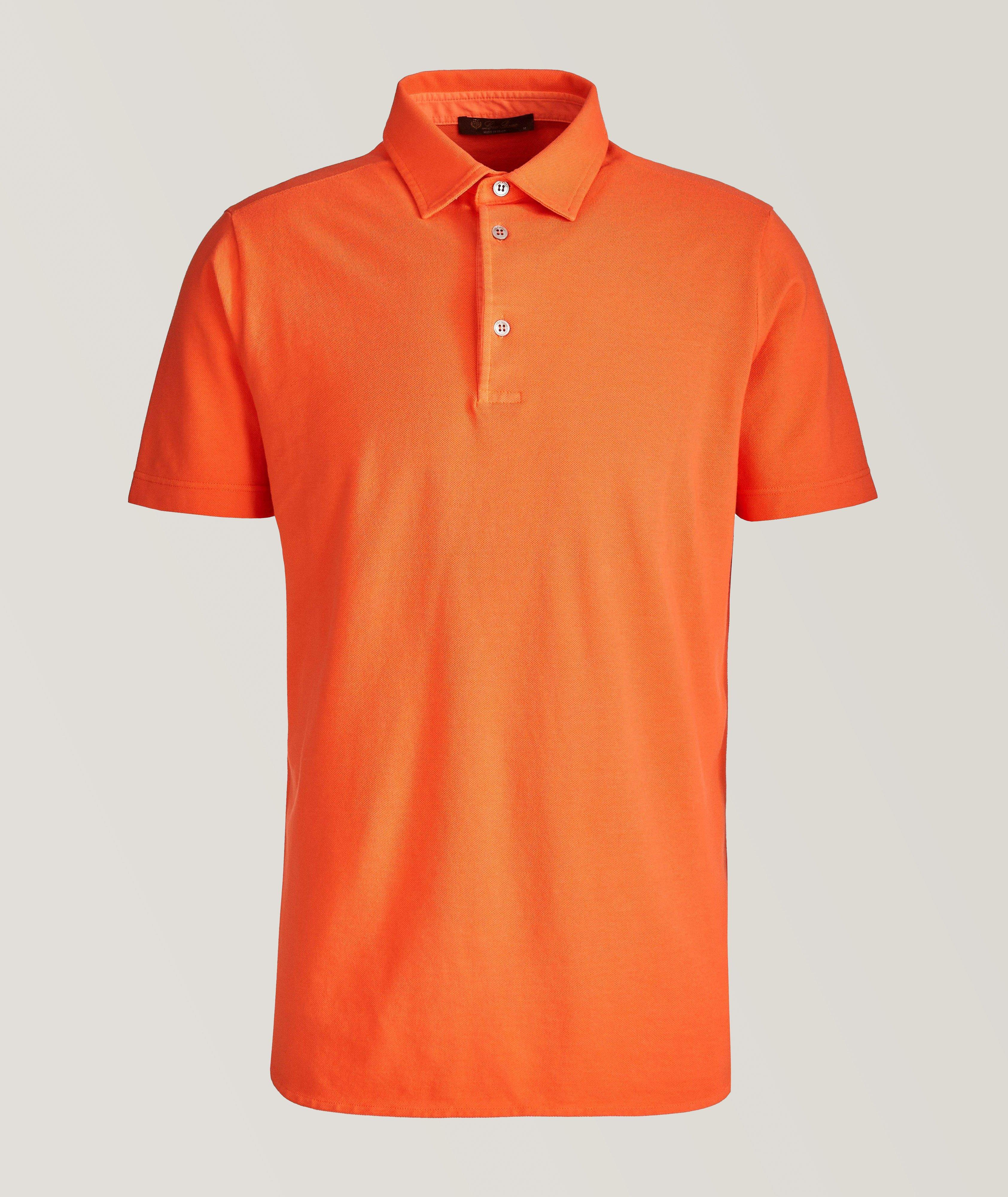 Polo en coton piqué image 0