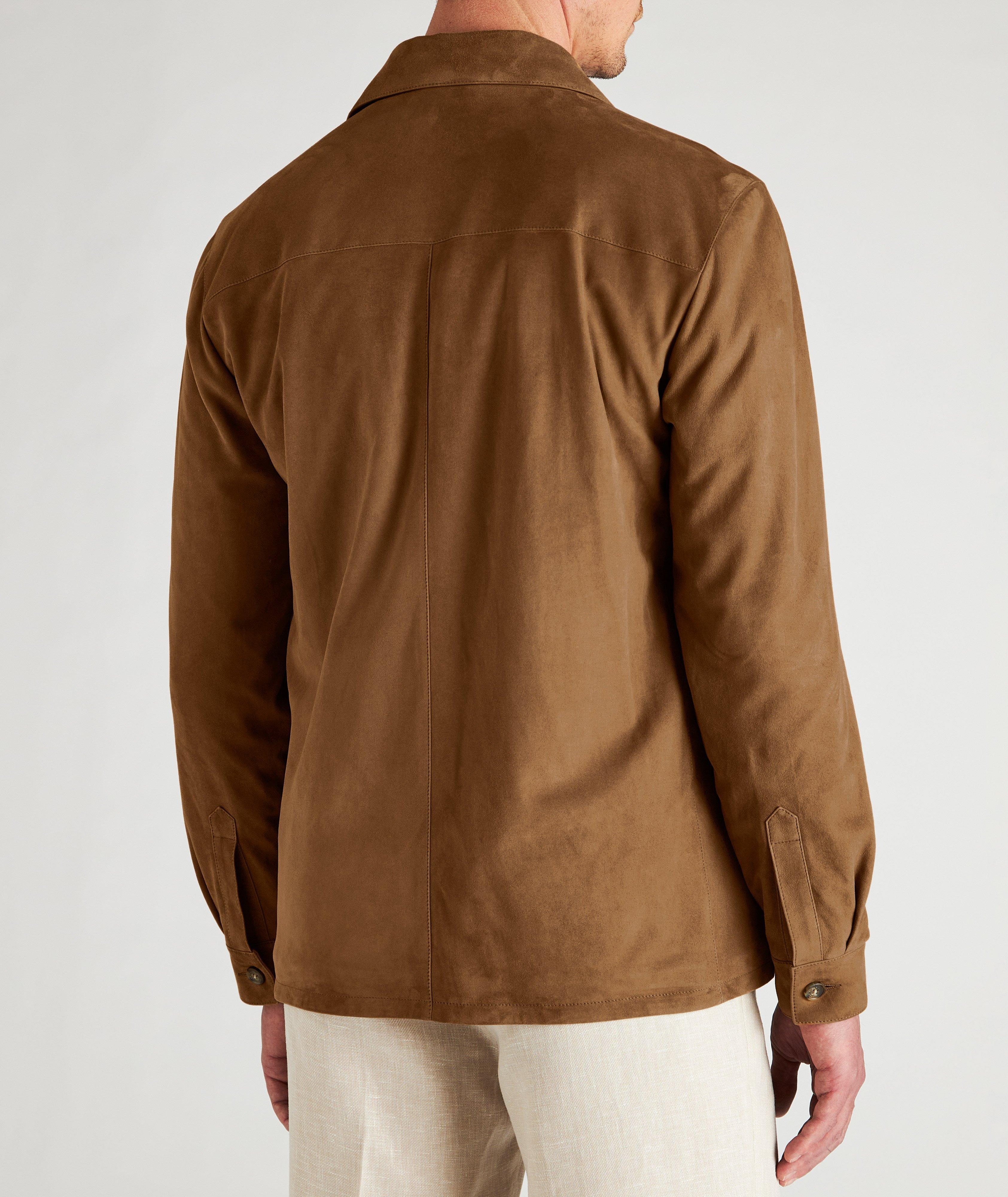 Suede Kidskin Overshirt image 2
