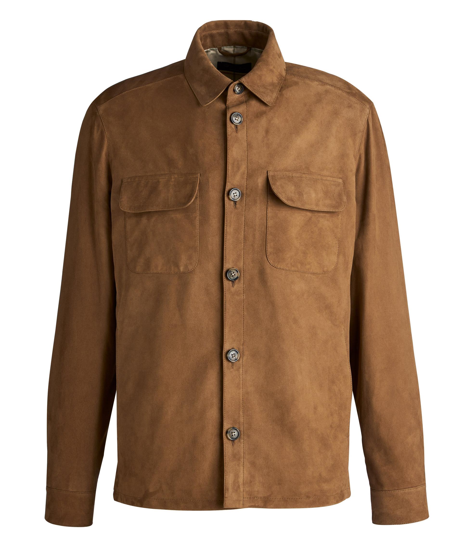 Suede Kidskin Overshirt image 0