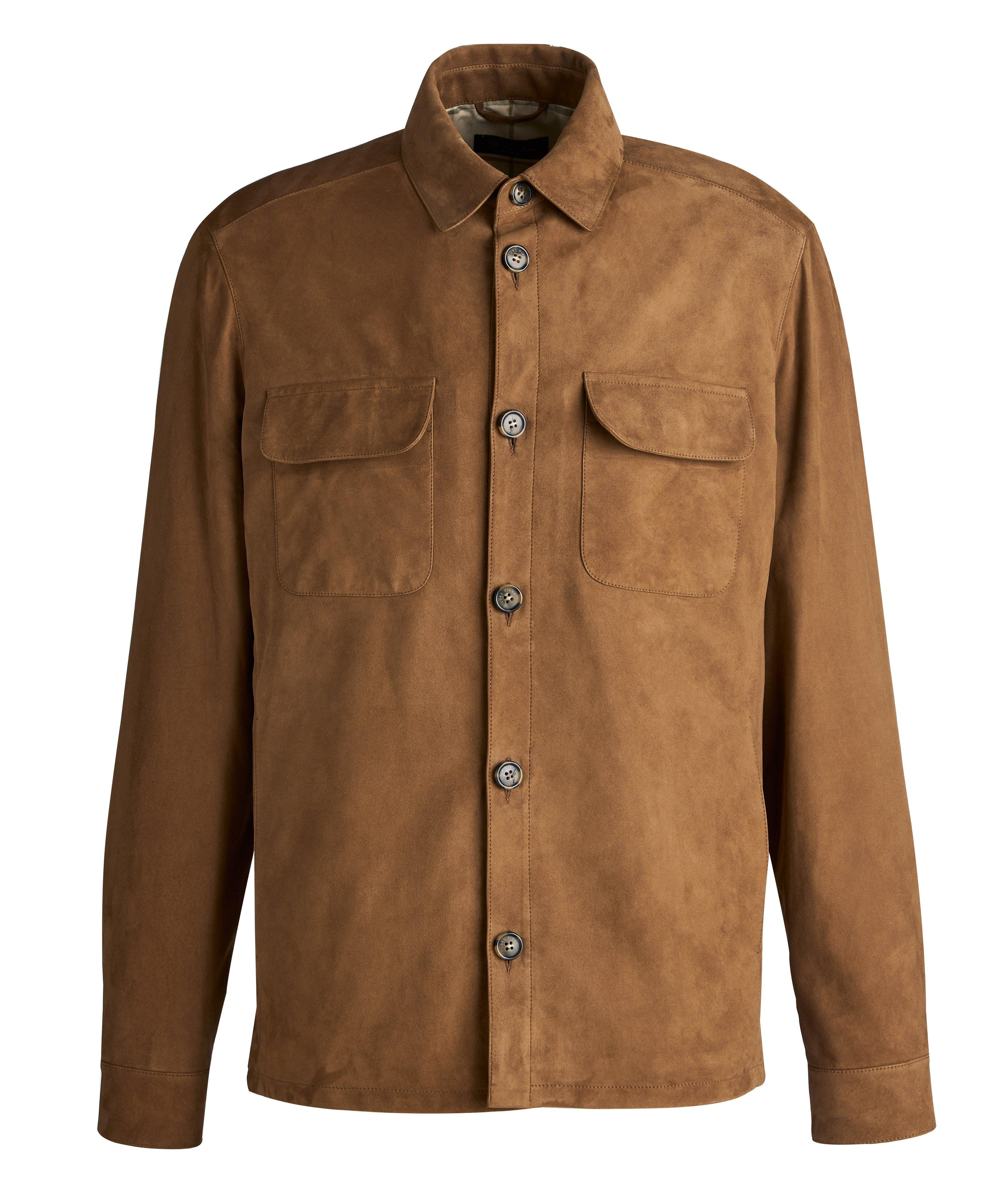 Suede Kidskin Overshirt image 0