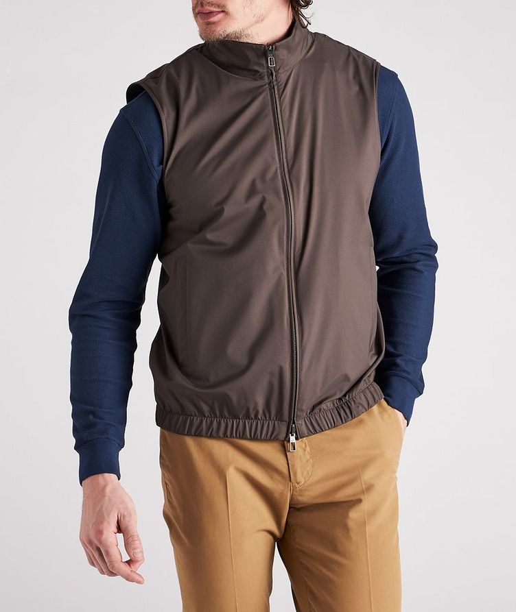 Wool Blend Reversible Vest image 3