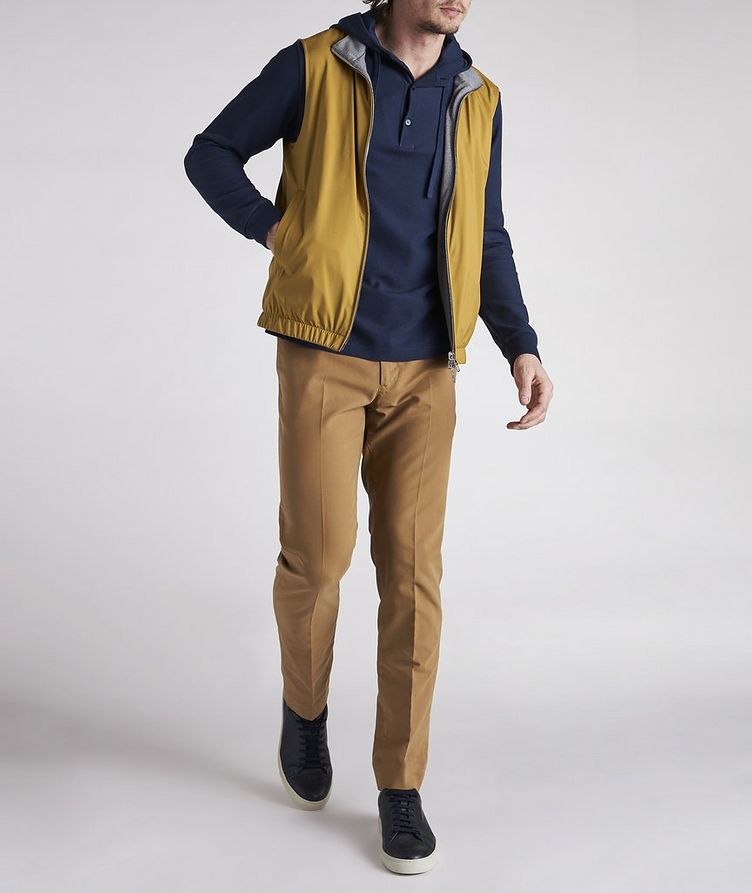 Wool Blend Reversible Vest image 2