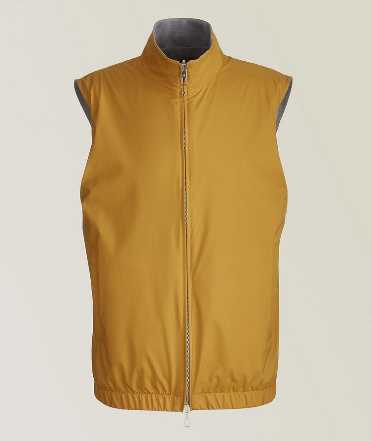 Wool Blend Reversible Vest image 0
