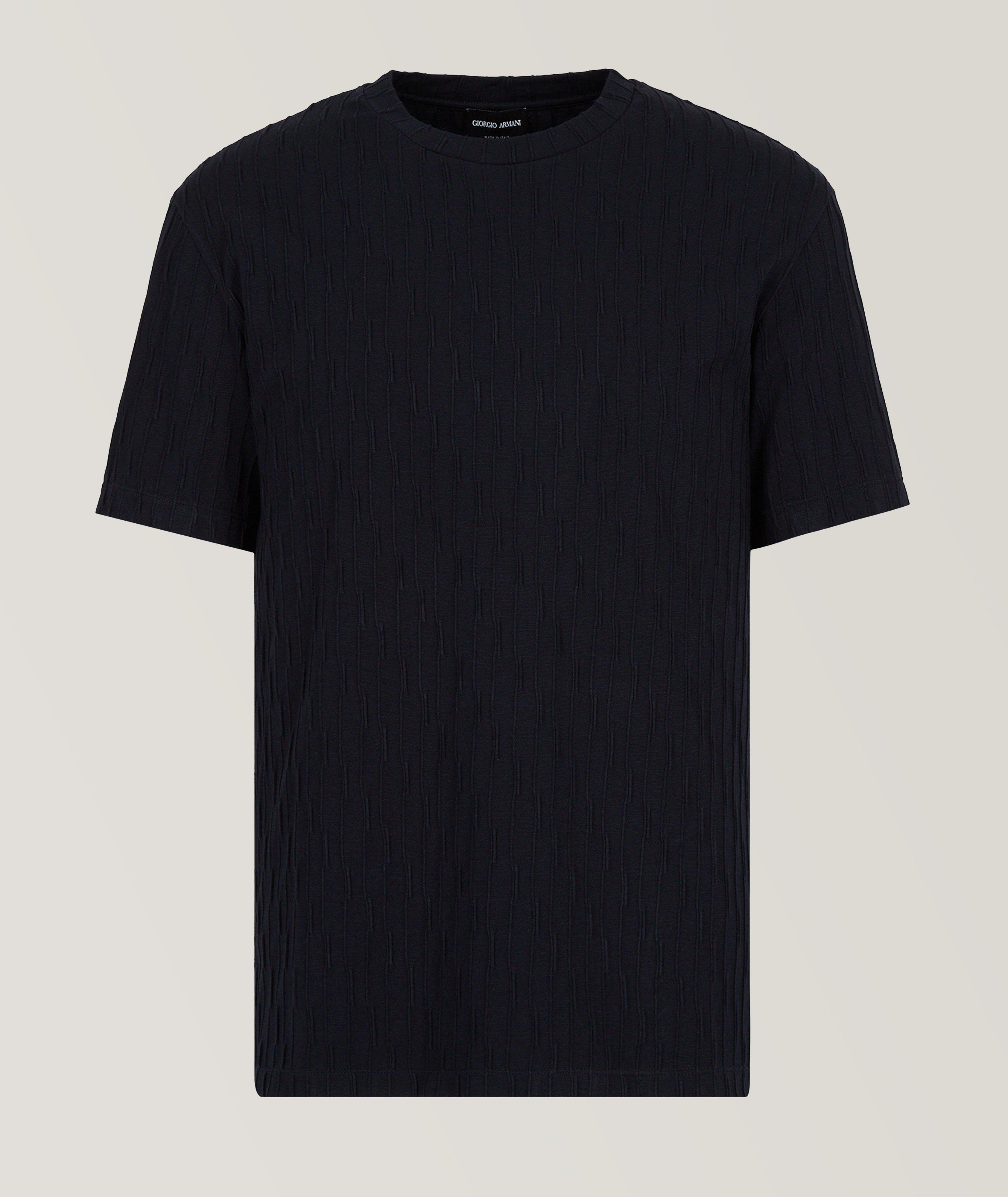 Giorgio Armani Jersey Stretch-Cashmere T-Shirt | T-Shirts | Harry