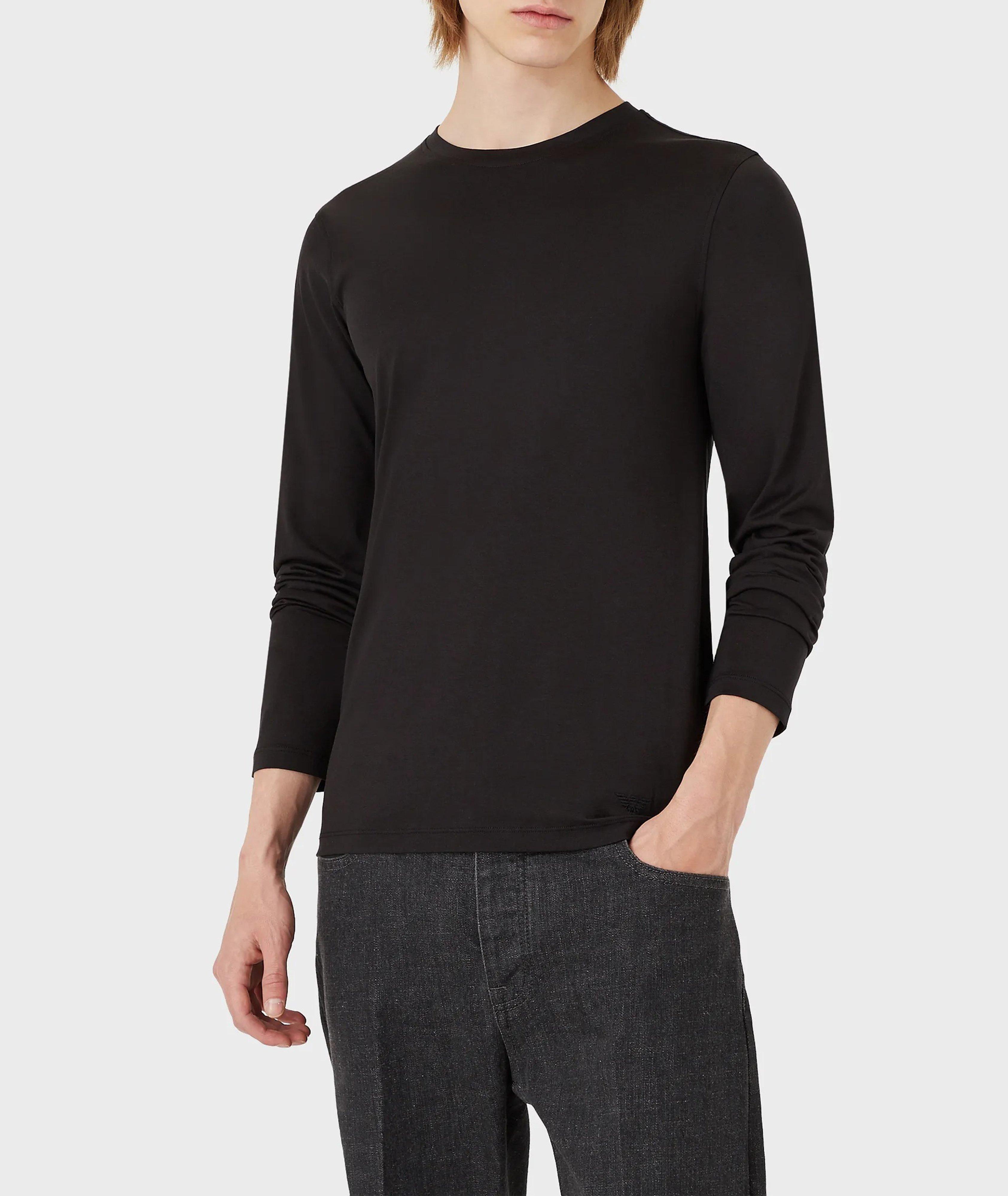 Silk-Cotton Blend Jumper image 1